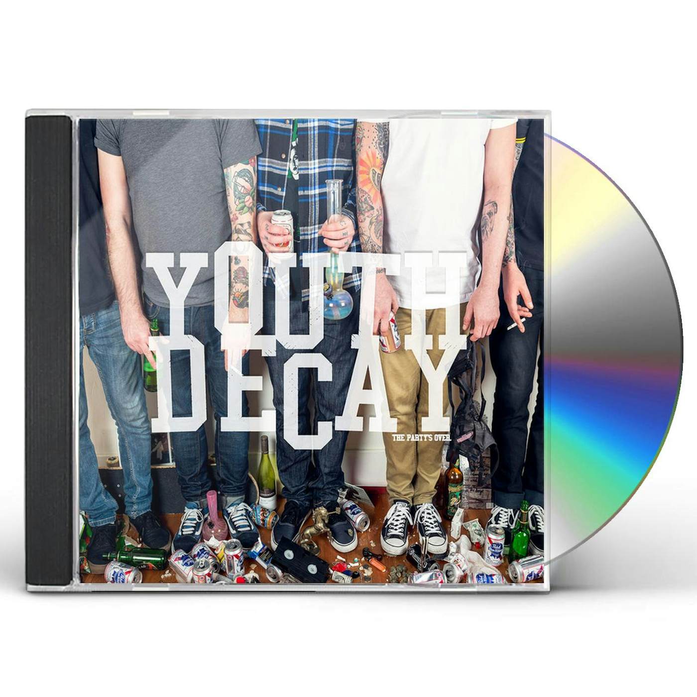 Youth Decay PARTY'S OVER CD
