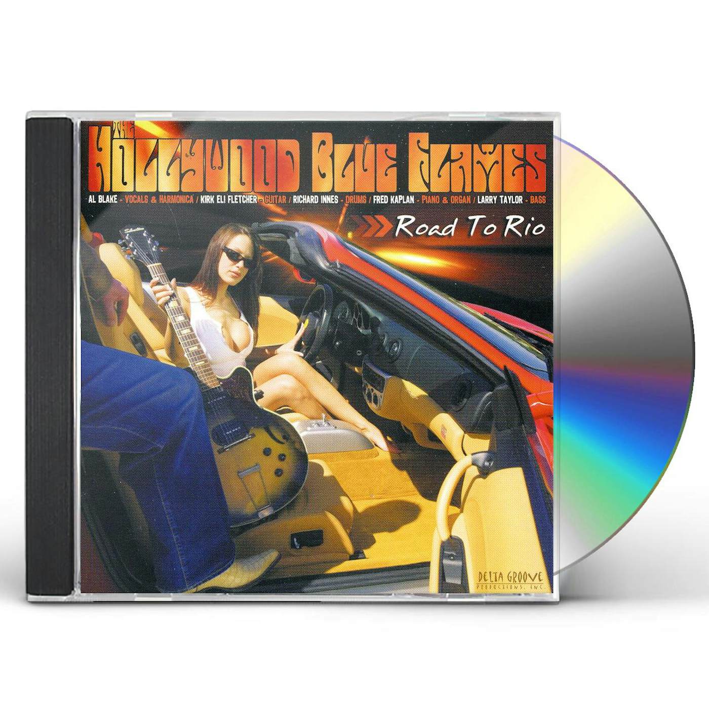 The Hollywood Blue Flames ROAD TO RIO CD