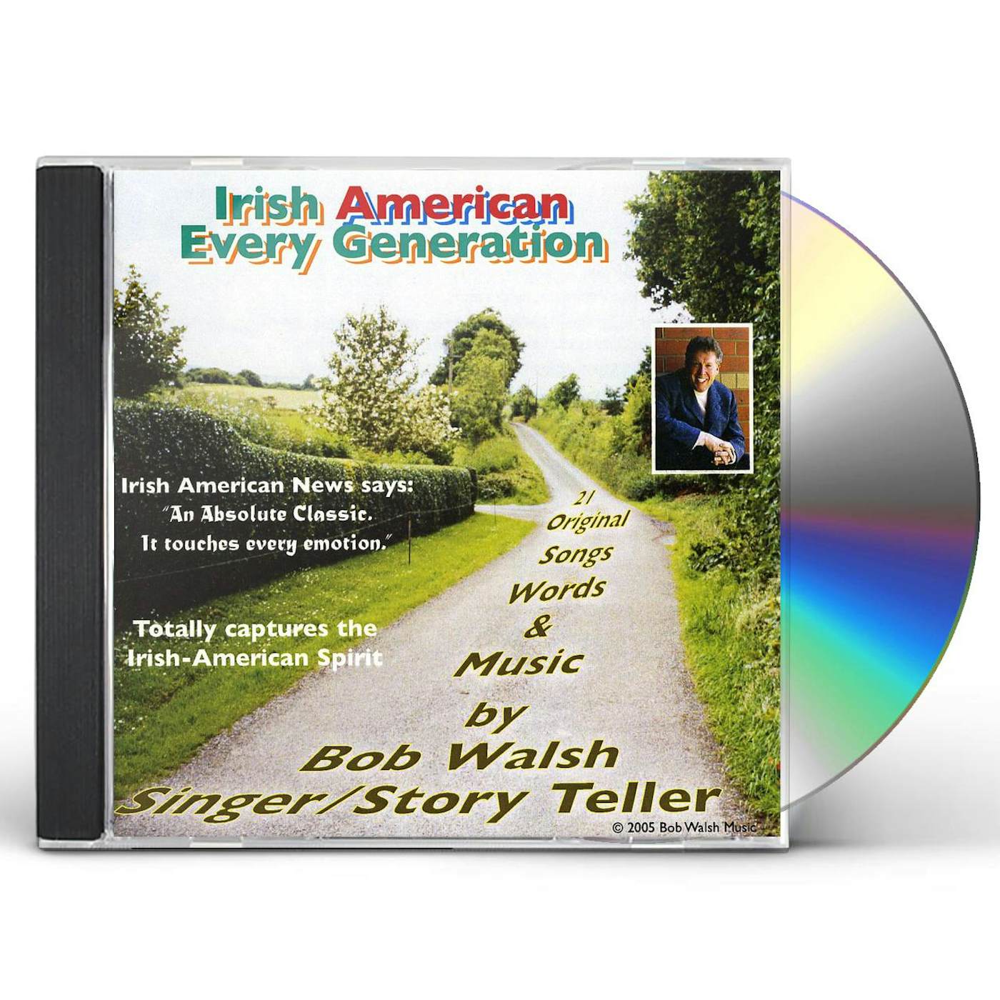 Bob Walsh IRISH AMERICAN-EVERY GENERATION CD