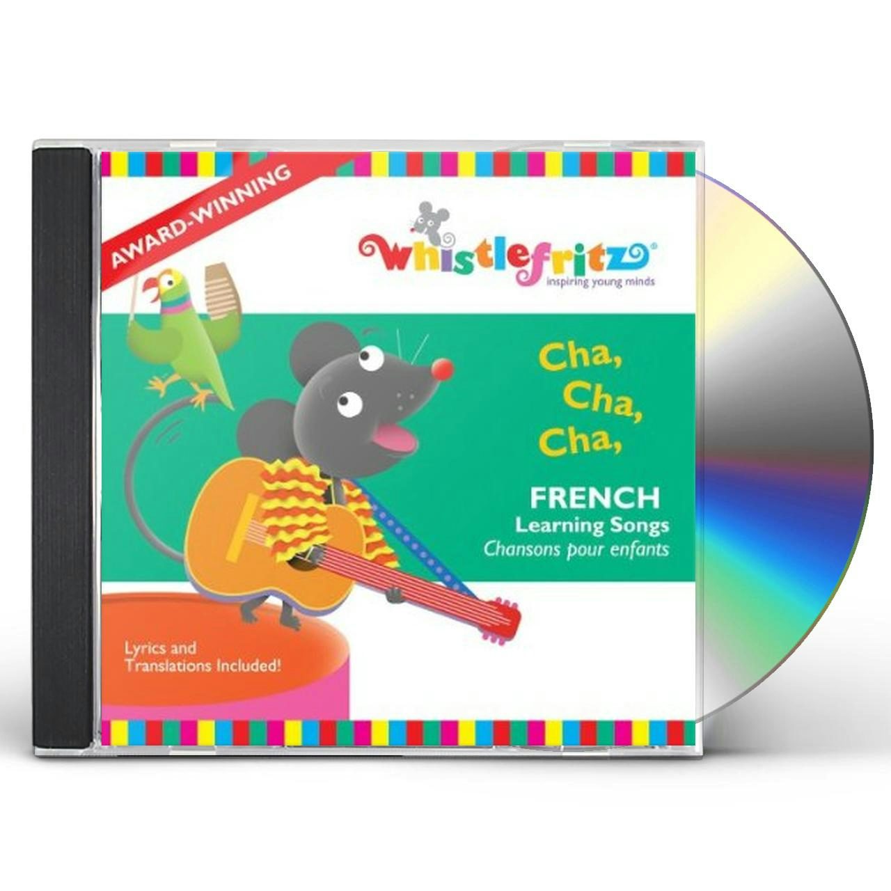 Whistlefritz CHA CHA CHA FRENCH LEARNING CD