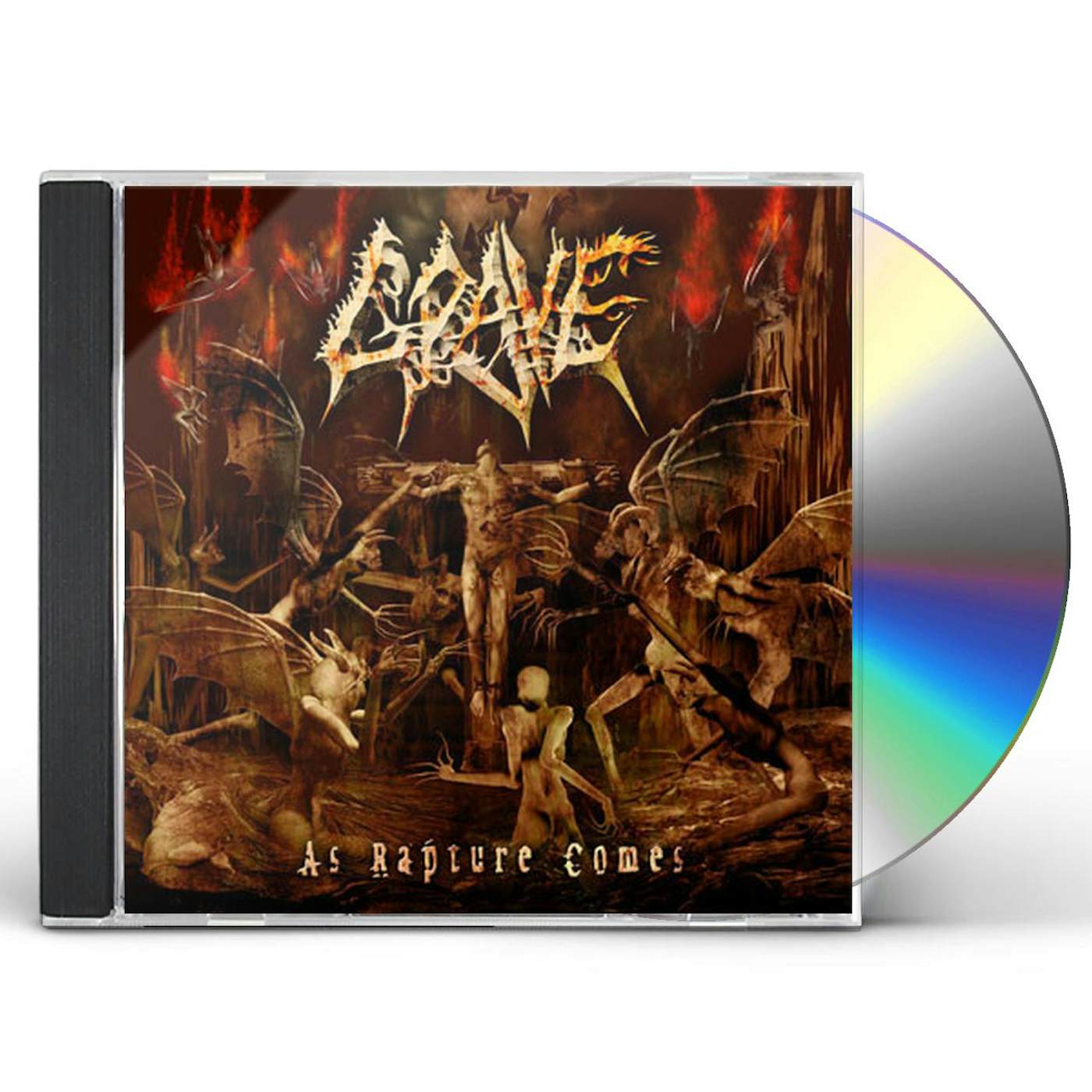 Grave AS RAPTURE COMES (REISSUE) CD