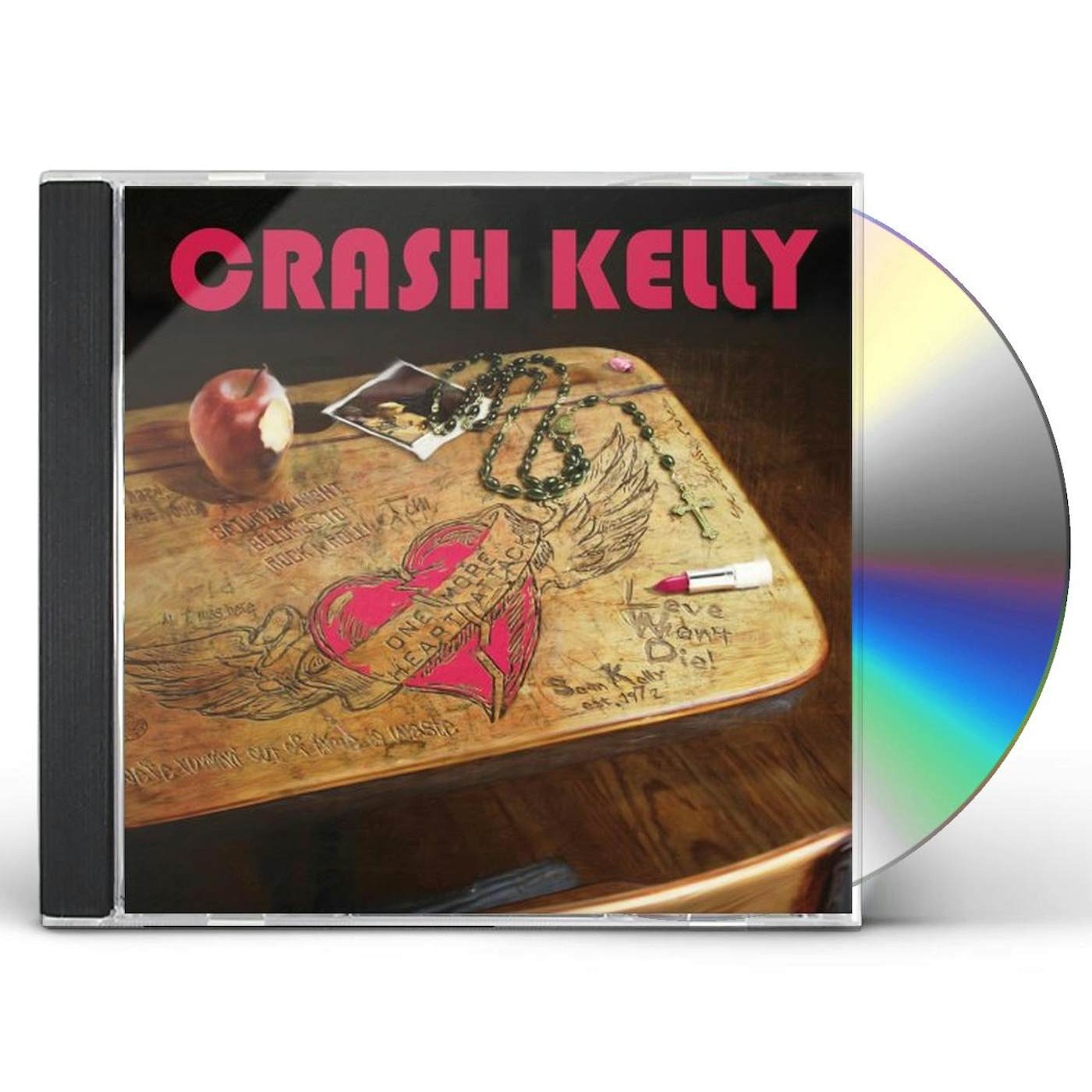 Crash Kelly ONE MORE HEART ATTACK CD