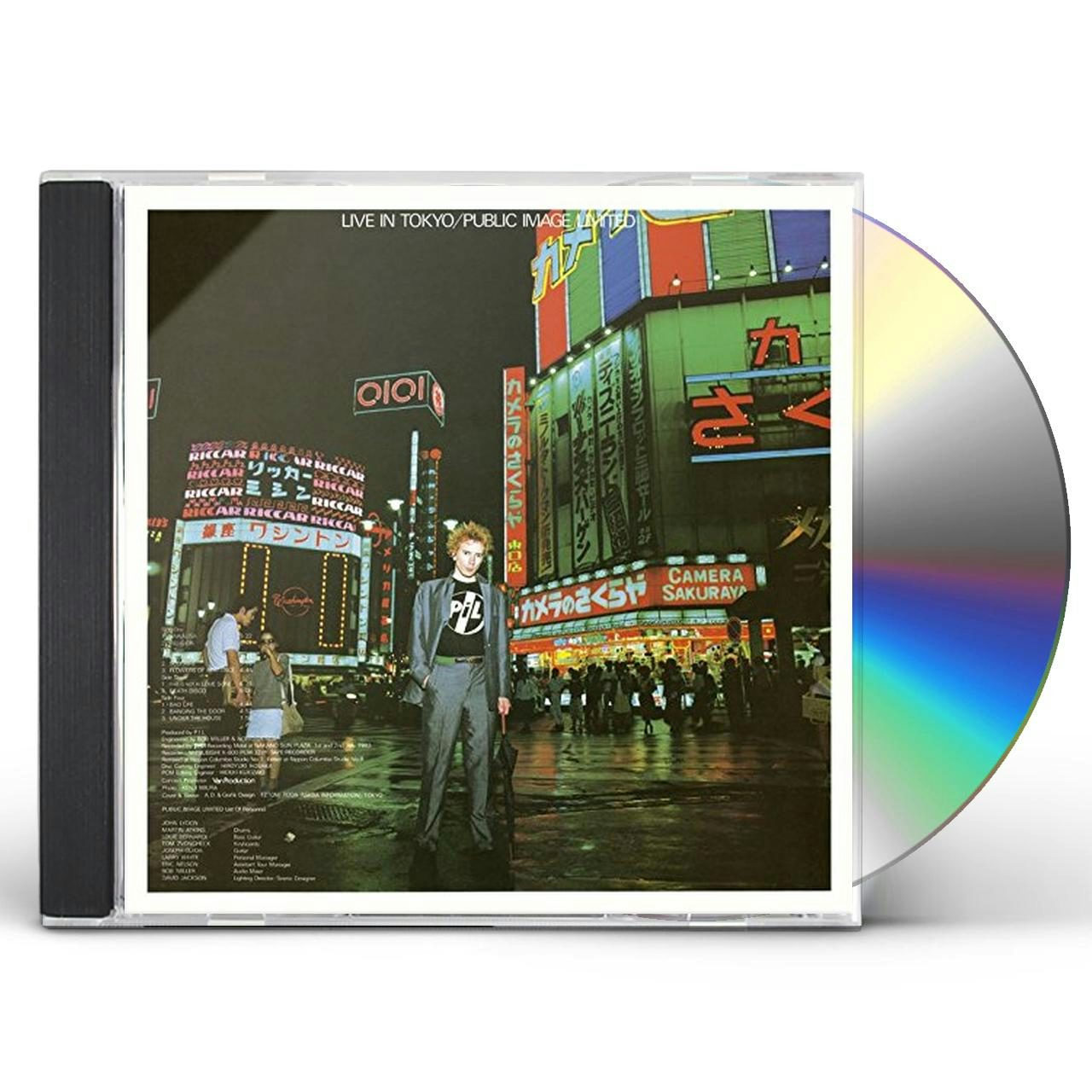 P.I.L. LIVE IN TOKYO CD