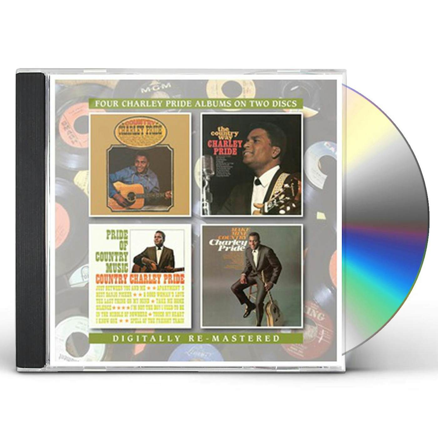 COUNTRY CHARLEY PRIDE / THE COUNTRY WAY CD