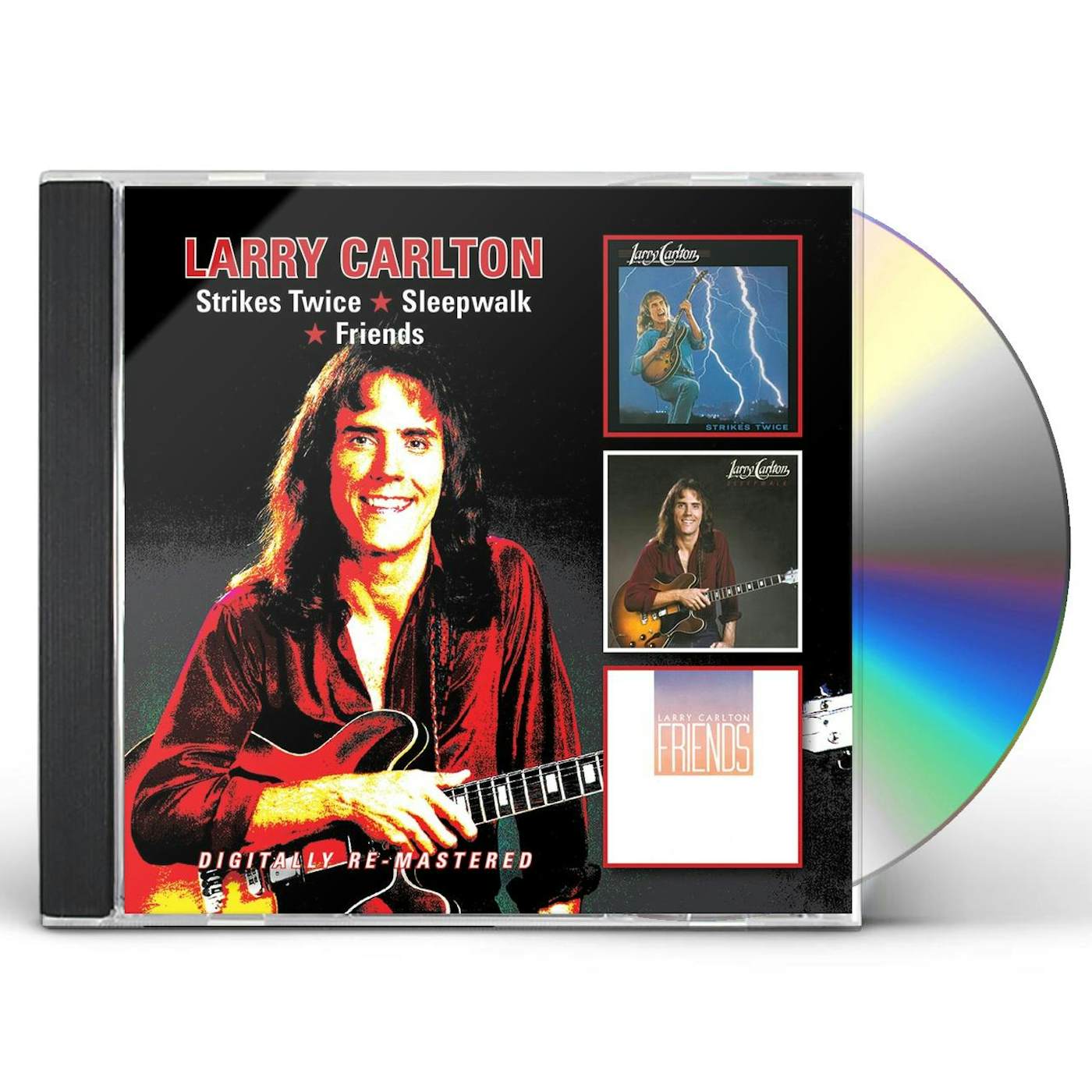 Larry Carlton STRIKES TWICE SLEEPWALK FRIENDS CD