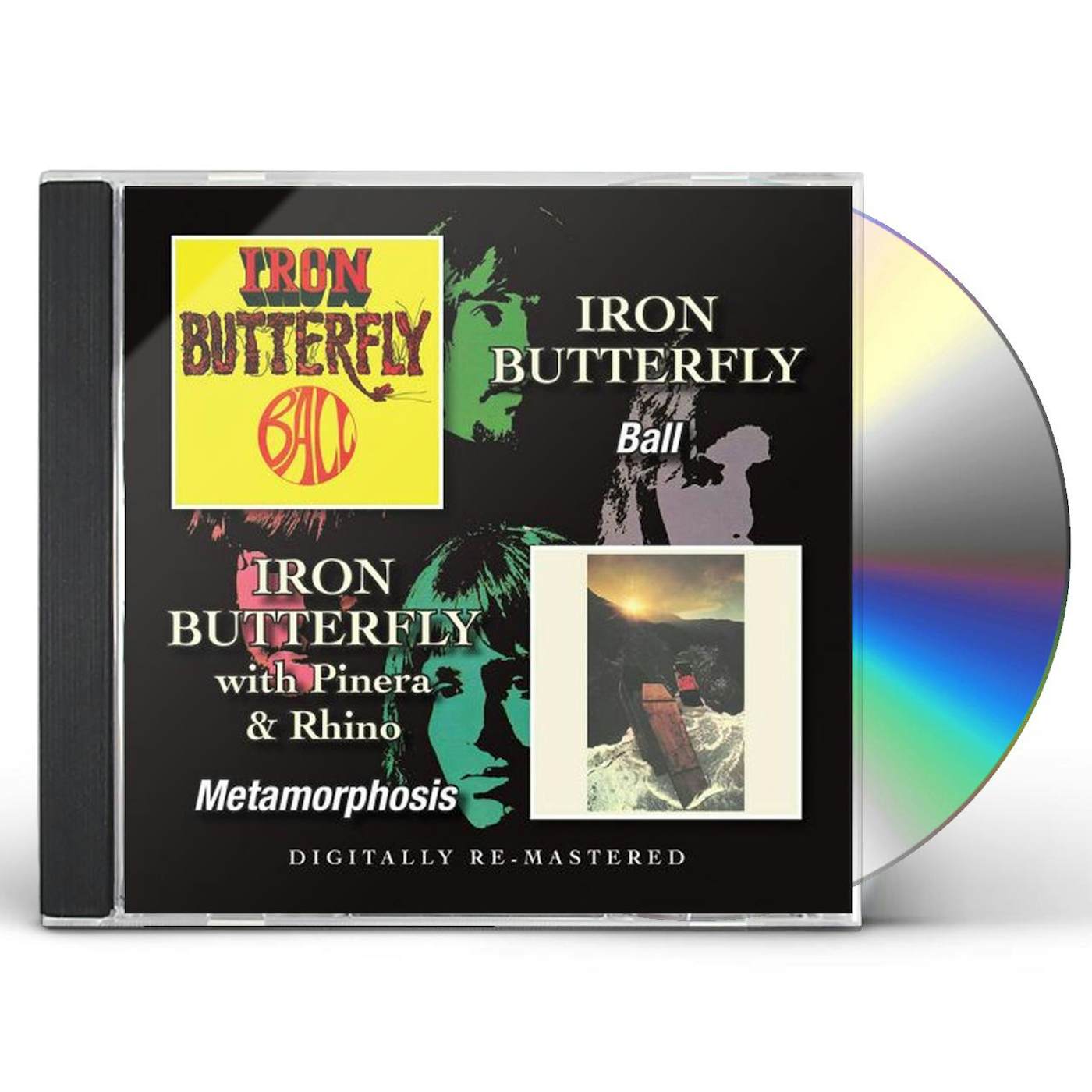 ball / metamorphosis (remastered) cd - Iron Butterfly