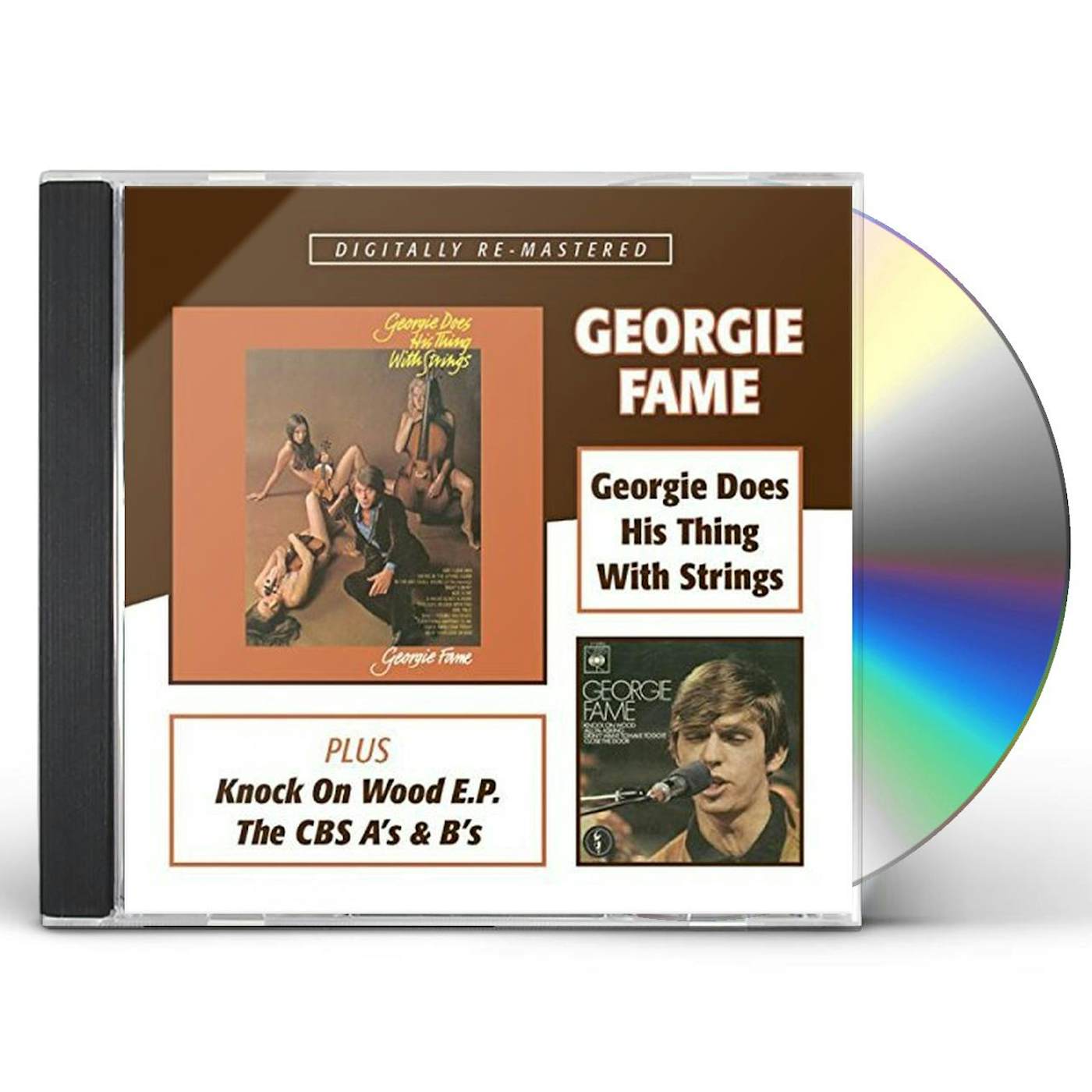 Georgie Fame GEORGIE DOES HIS THING WITH STRINGS / KNOCK ON WOO CD