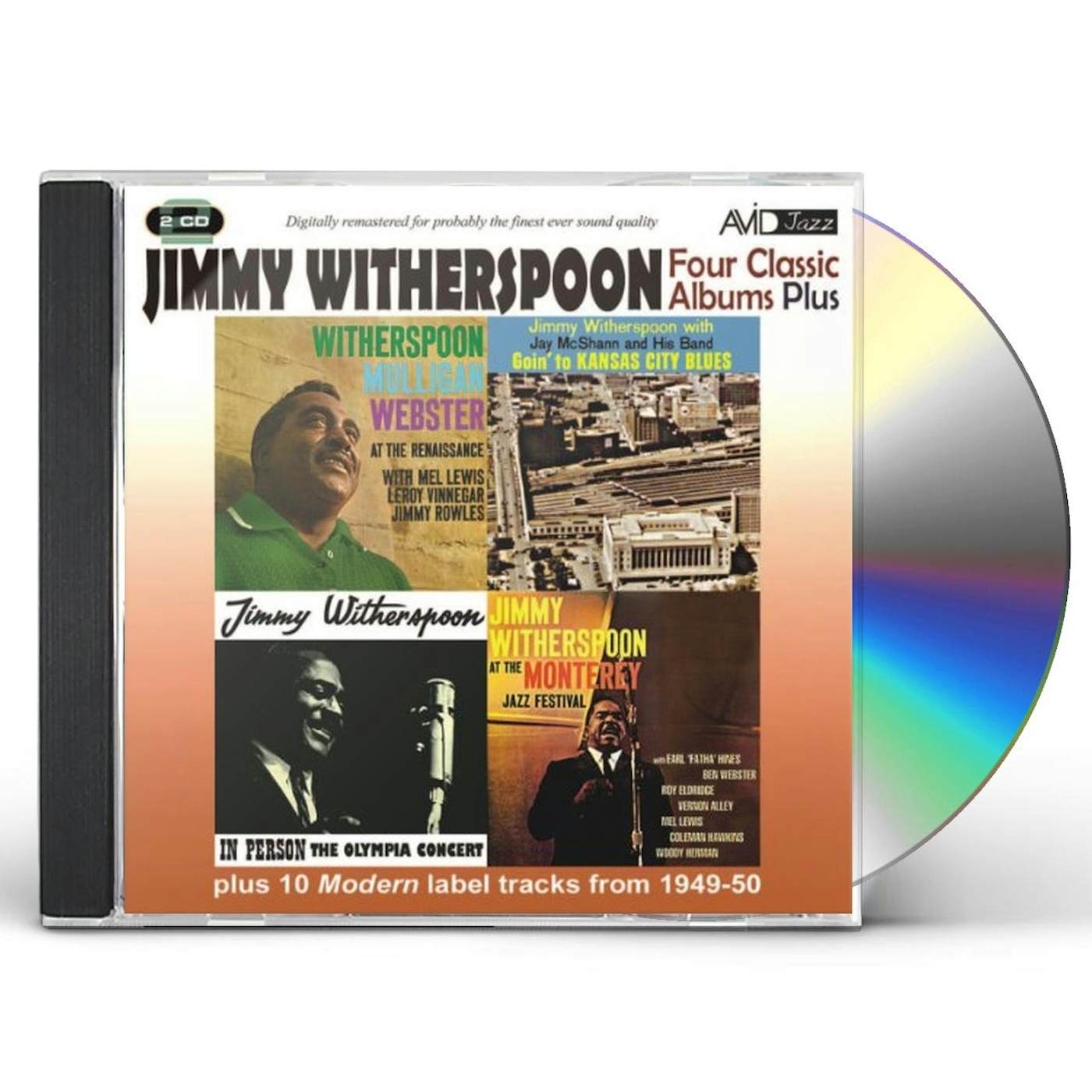 Jimmy Witherspoon GOIN TO KANSAS CITY BLUES CD