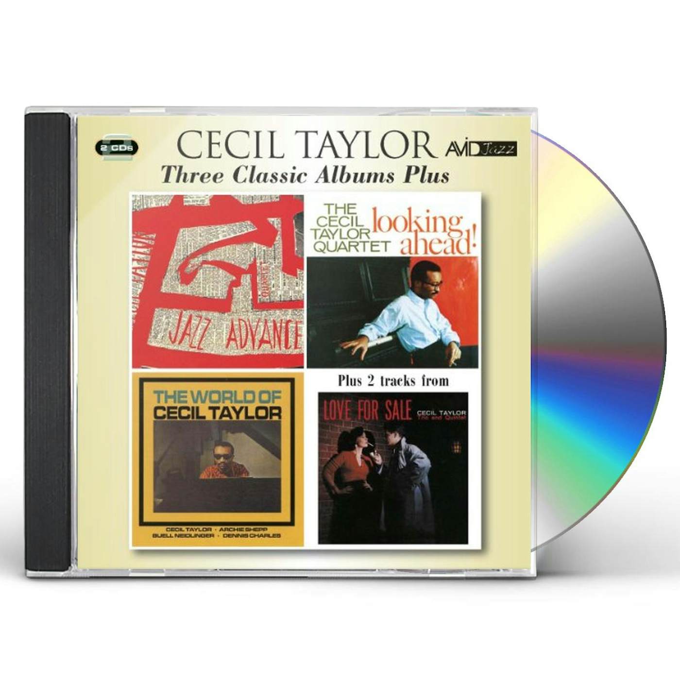 Cecil Taylor JAZZ ADVANCE / LOOKING AHEAD CD
