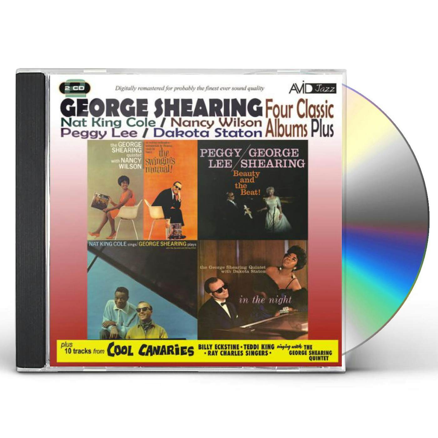 George Shearing COLE SINGS: SHEARING PLAYS / SWINGIN'S MUTUAL CD