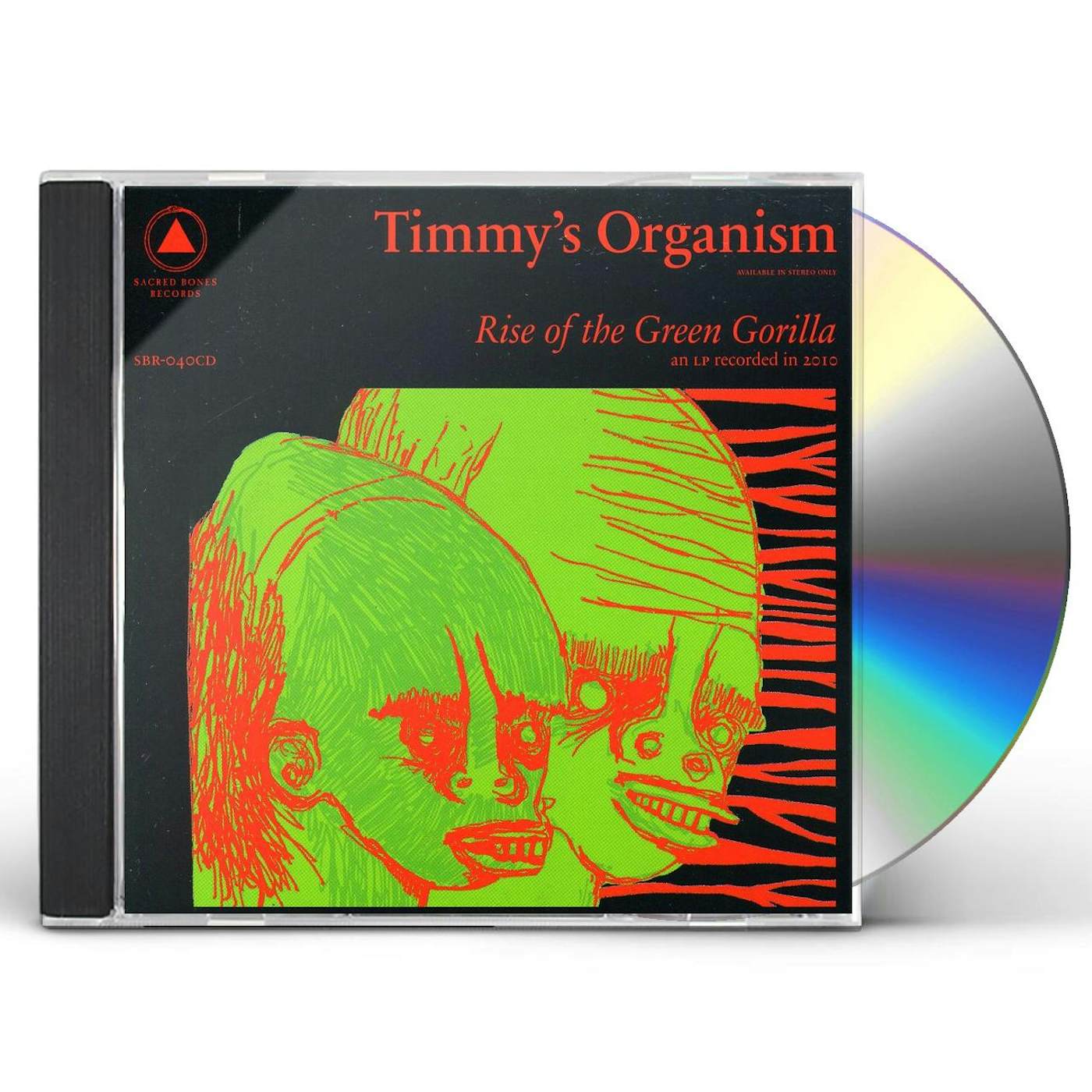 Timmy's Organism RISE OF THE GREEN GORILLA CD