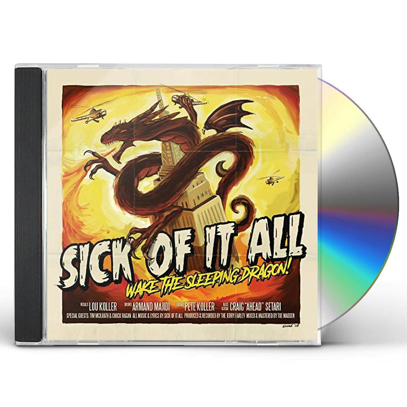 Sick Of It All WAKE THE SLEEPING DRAGON CD