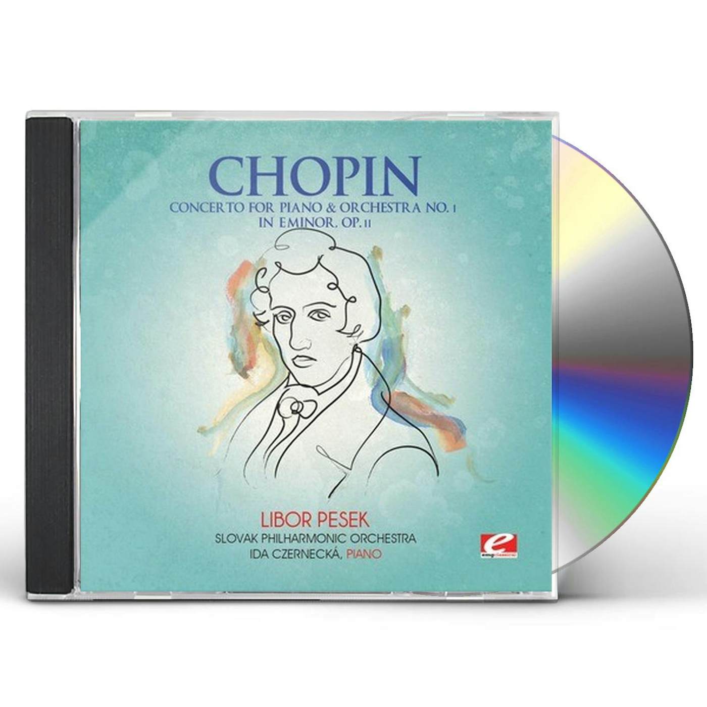 Frédéric Chopin CONCERTO PIANO & ORCHESTRA 1 CD