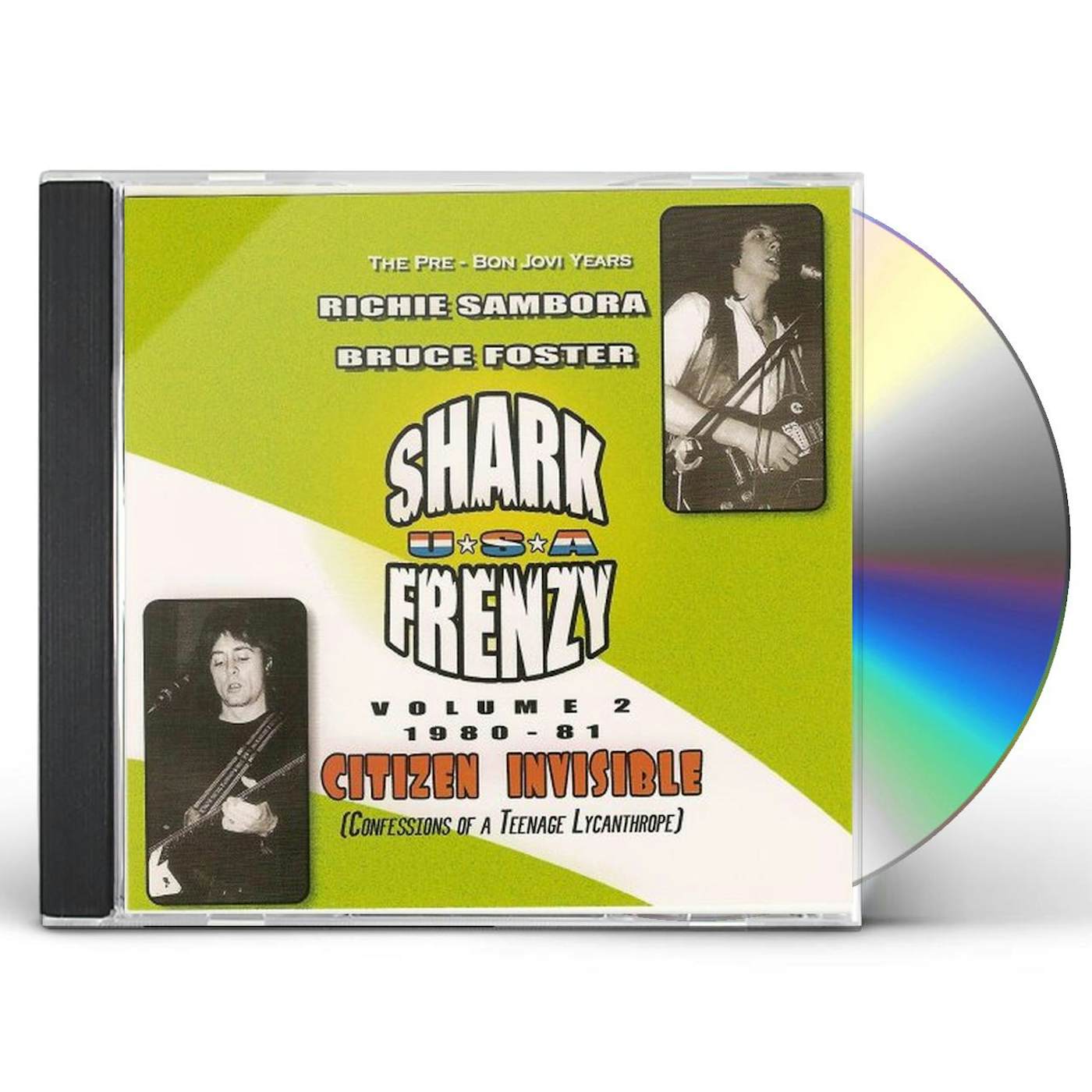 Shark Frenzy 1980-1981 CITIZEN INVISIBLE 2 CD