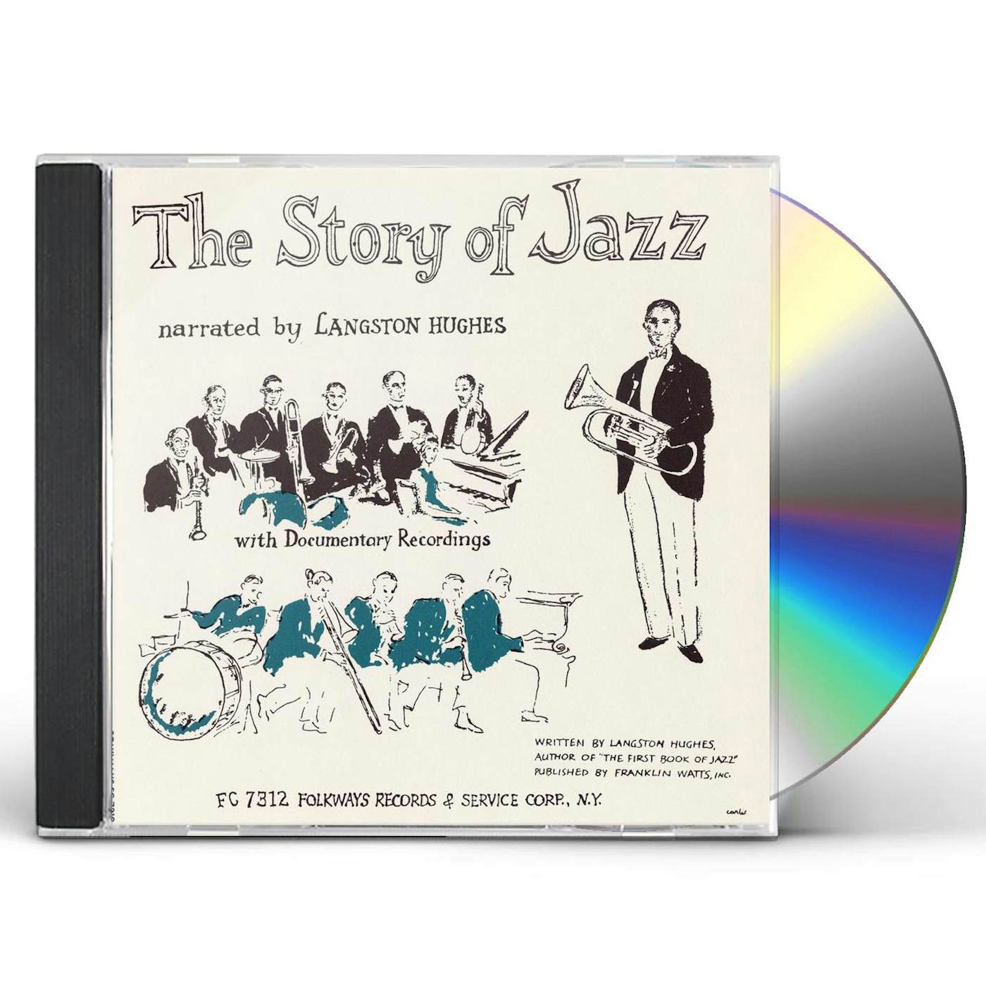 Langston Hughes THE STORY OF JAZZ CD