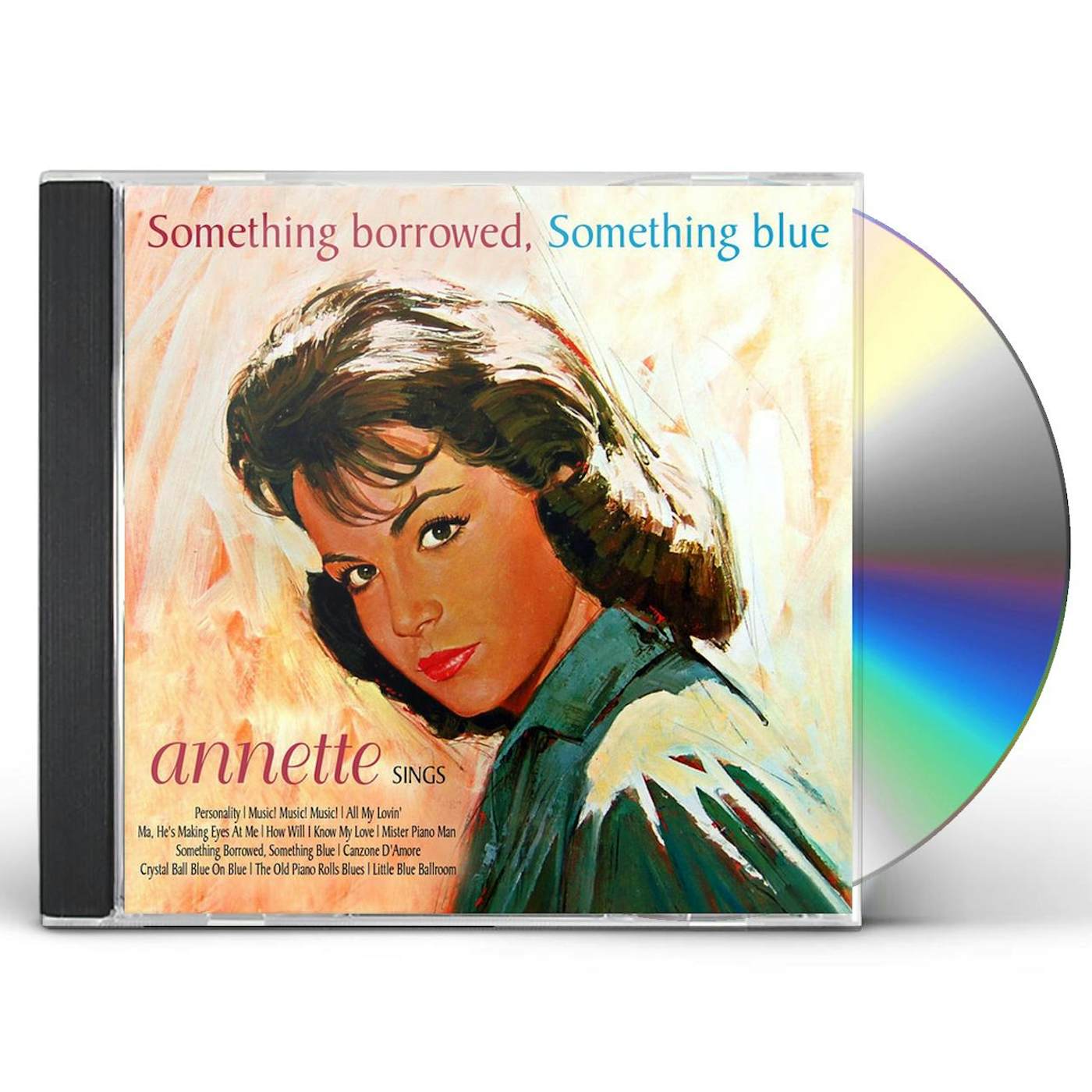 Annette Funicello SOMETHING BORROWED SOMETHING BLUE CD