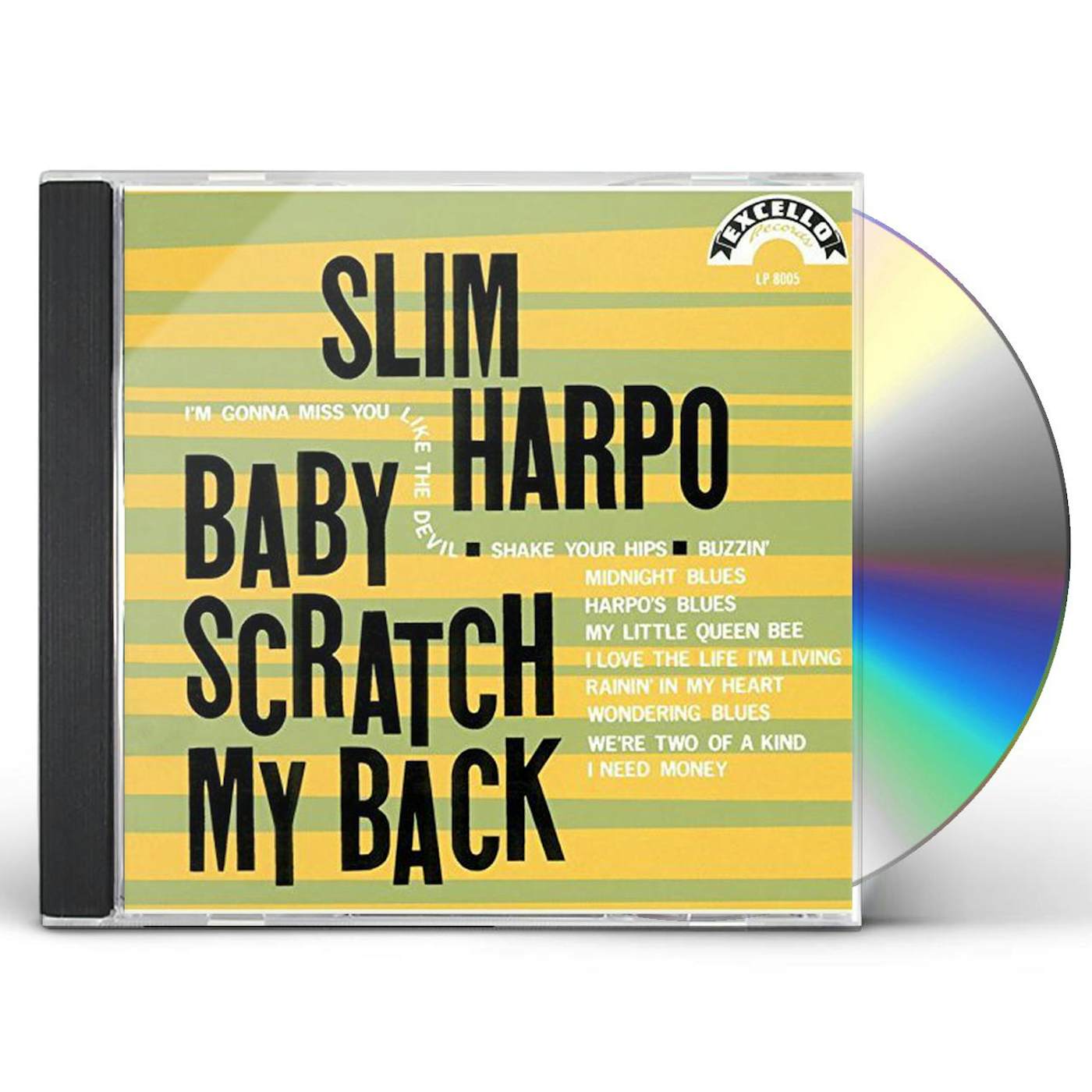 Slim Harpo BABY SCRATCH MY BACK CD