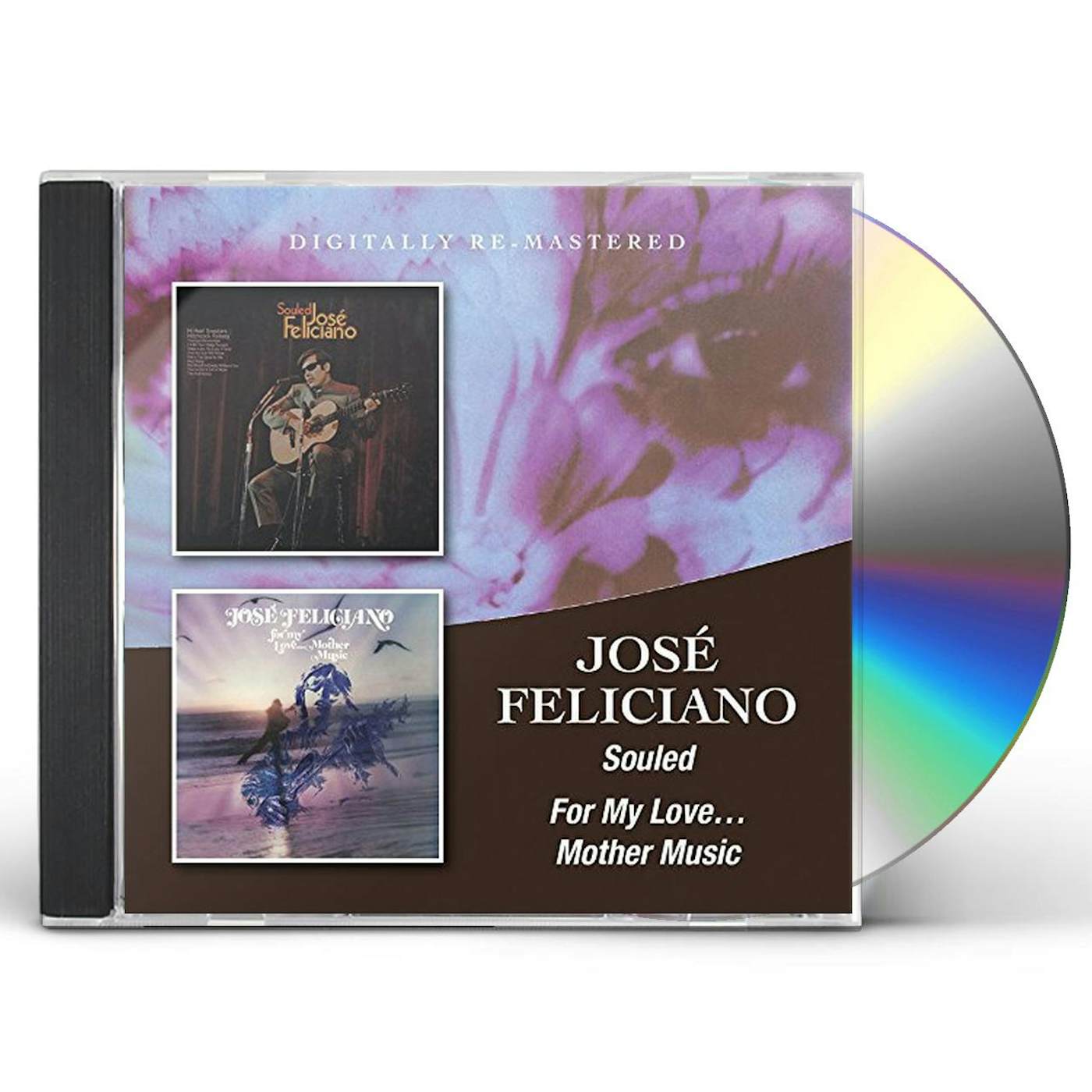 José Feliciano SOULED / FOR MY LOVE MOTHER MUSIC CD
