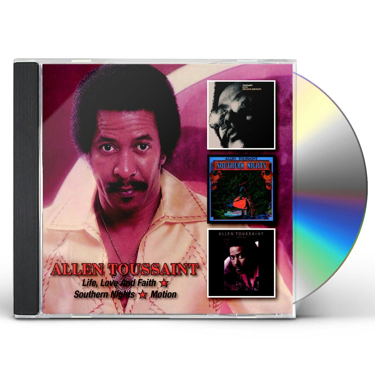 Allen Toussaint LIFE LOVE & FAITH /SOUTHERN NIGHTS/MOTION CD