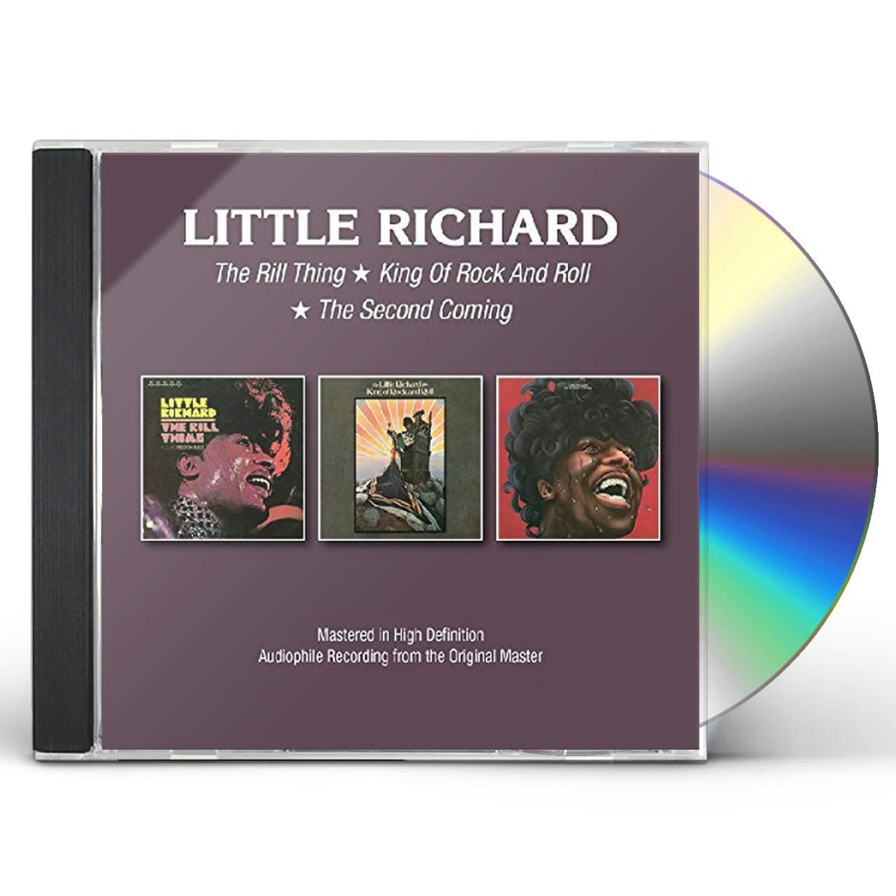 Little Richard THRILL THING/KING OF ROCK  ROLL/SECOND COMING CD