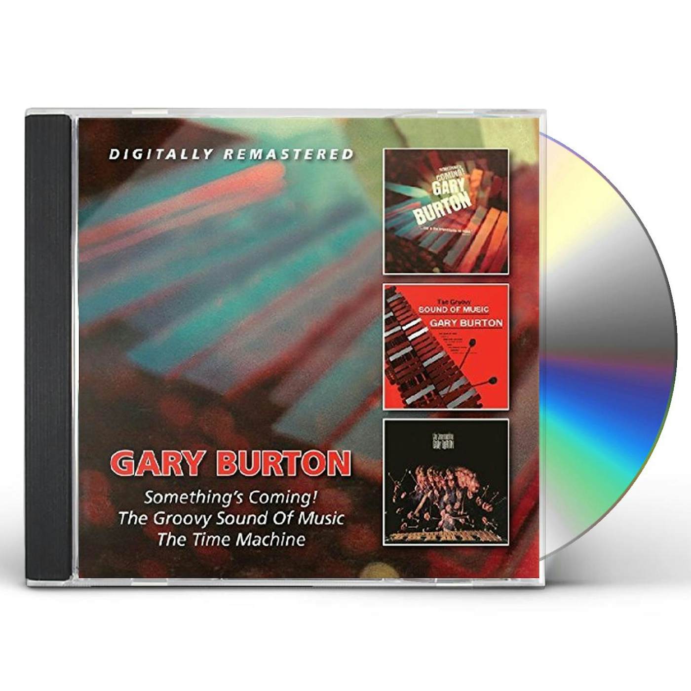 Gary Burton SOMETHING'S COMING!/GROOVY SOUND OF MUSIC/TIME CD