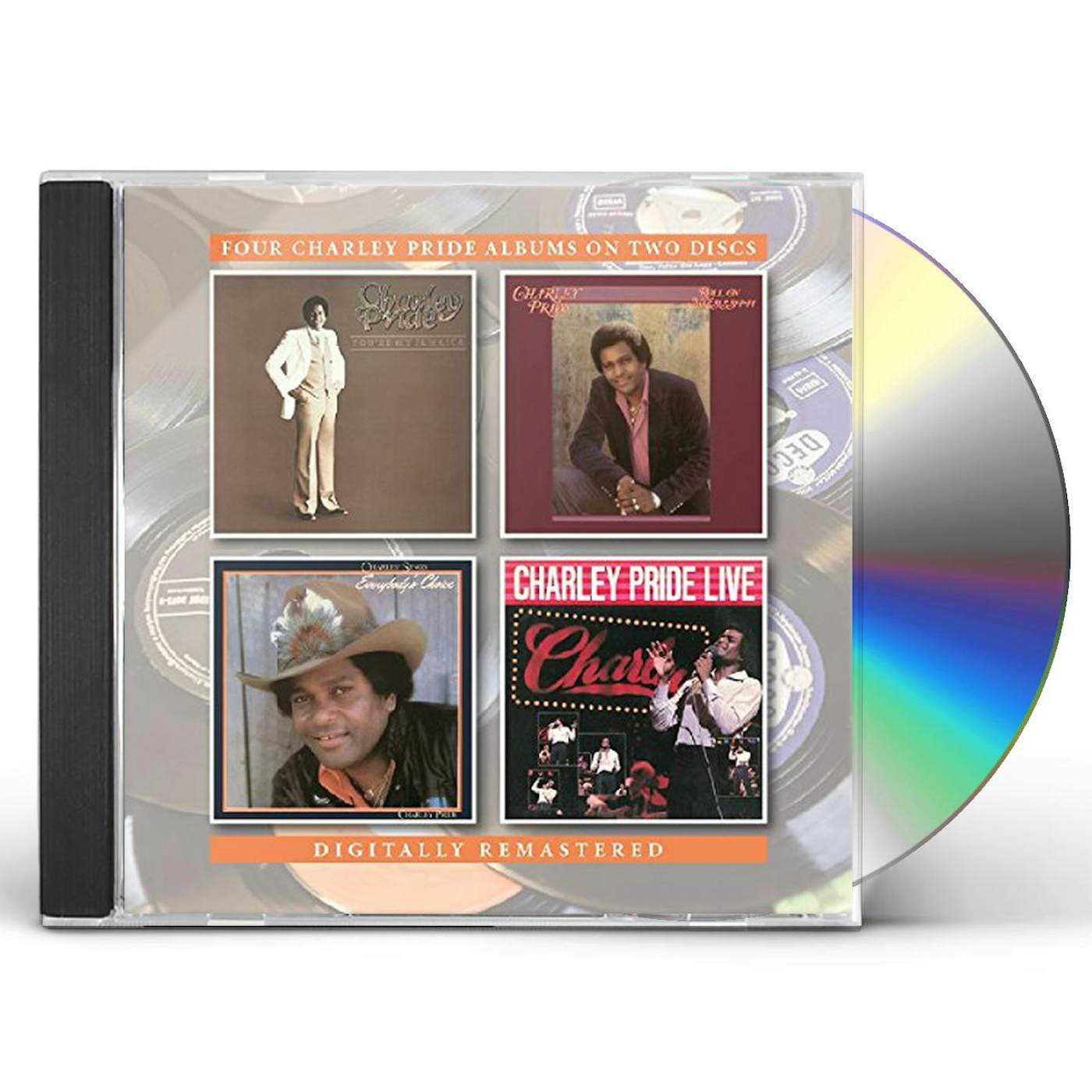 Charley Pride YOU'RE MY JAMAICA / ROLL ON MISSISSIPPI / CHARLEY CD