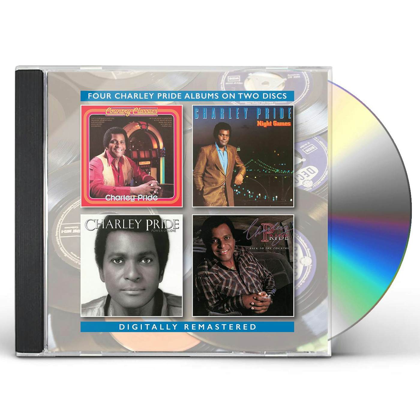 Charley Pride COUNTRY CLASSICS / NIGHT GAMES / POWER OF LOVE / BACK TO THE COUNTRY (REMASTERED) CD
