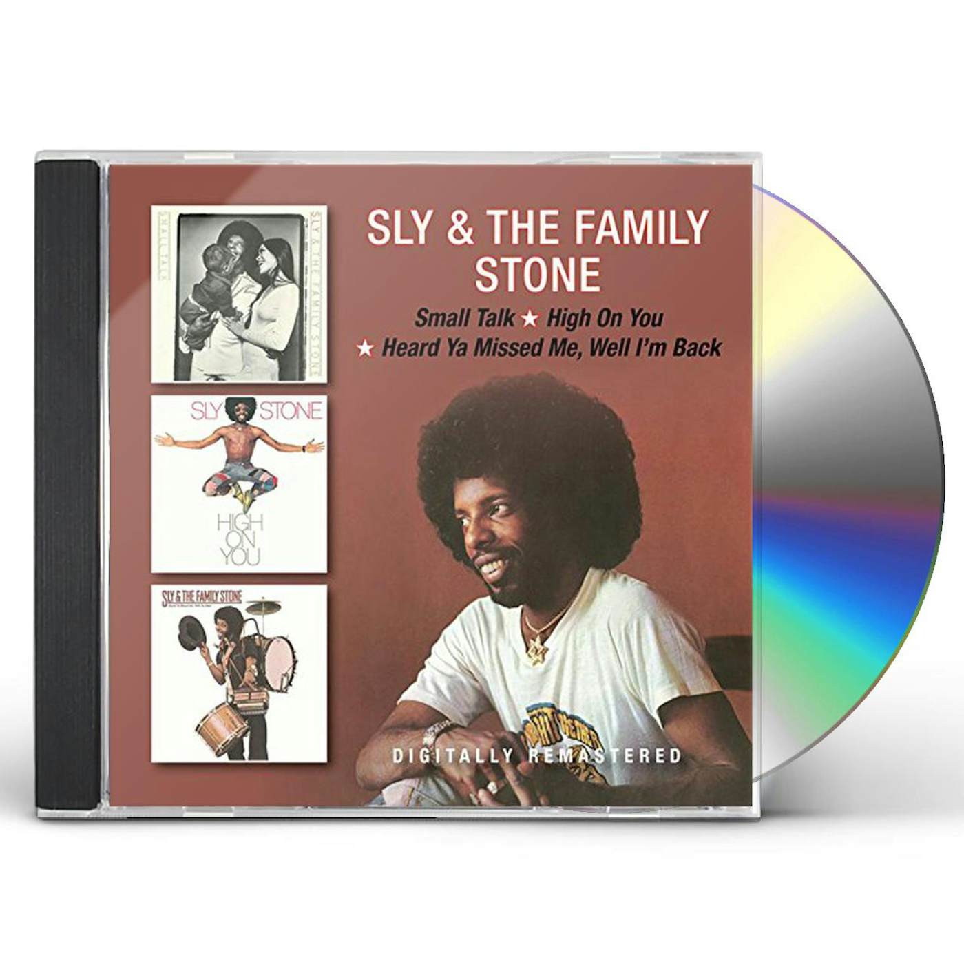 Sly & The Family Stone SMALL TALK / HIGH ON YOU / HEARD YA MISSED ME CD