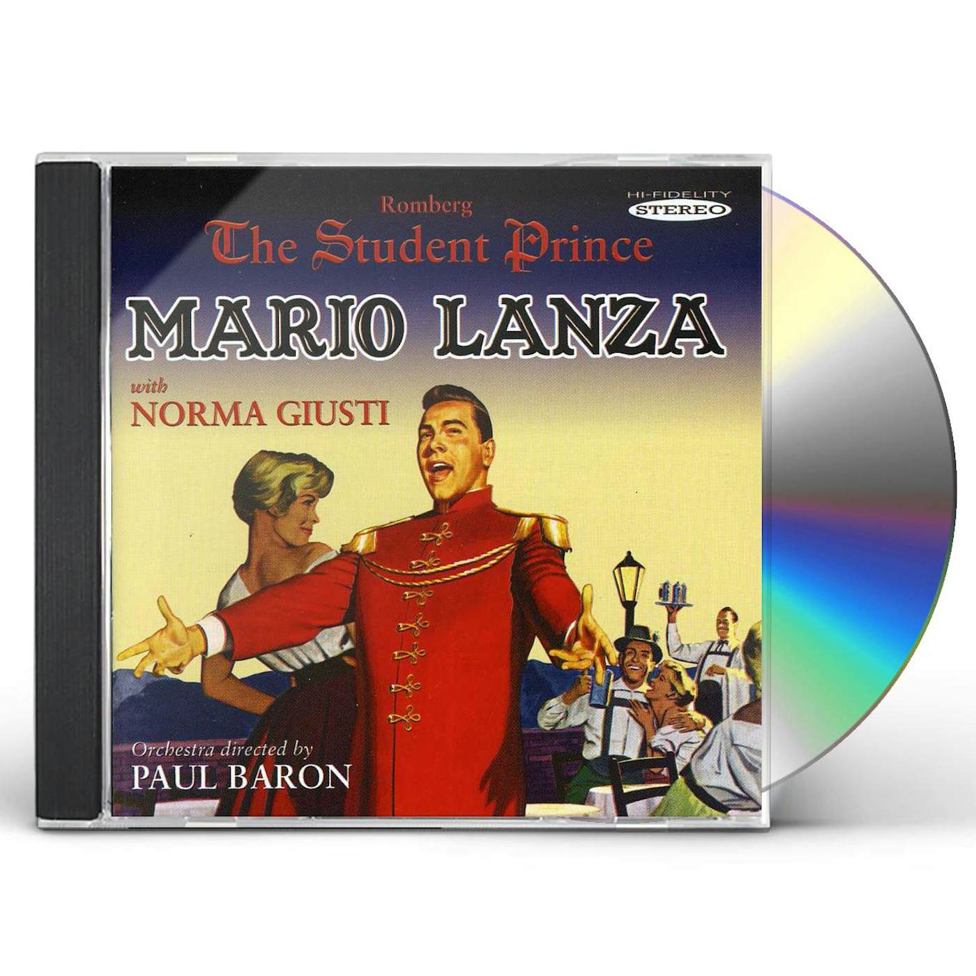 Mario Lanza STUDENT PRINCE CD