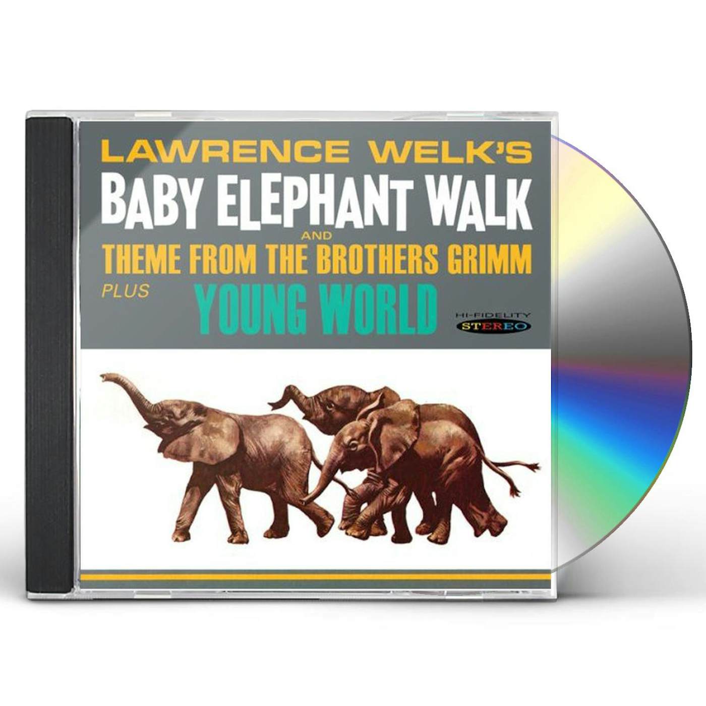 Lawrence Welk BABY ELEPHANT WALK / YOUNG WORLD CD