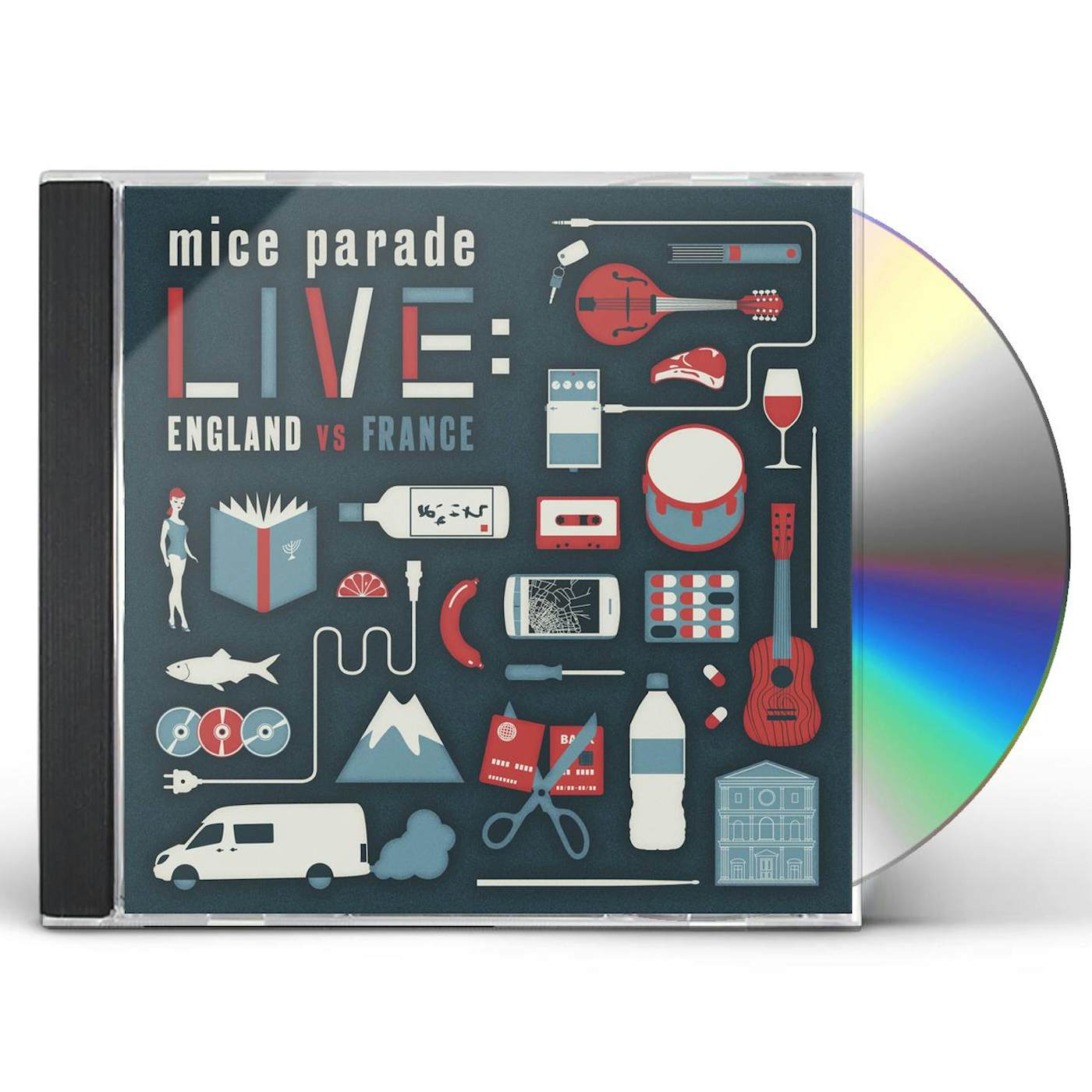 Mice Parade LIVE: ENGLAND VS FRANCE CD