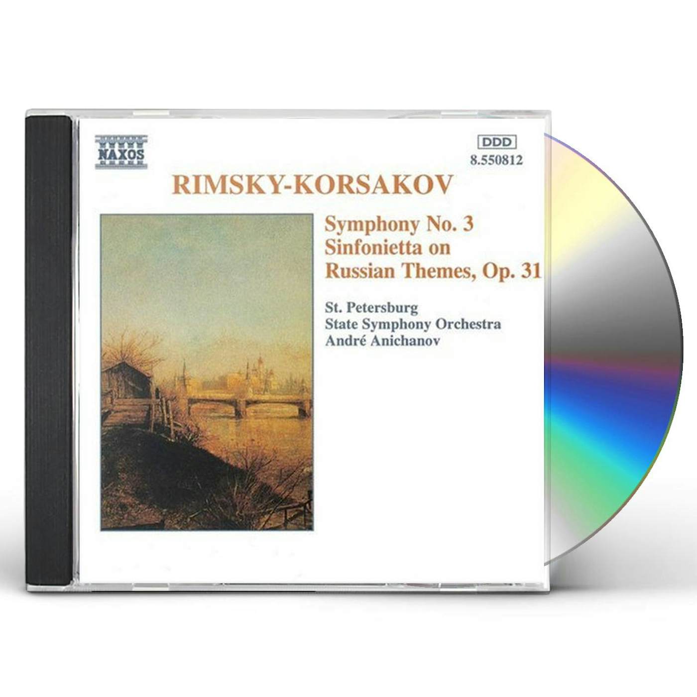 Rimsky-Korsakov SYMPHONY 3 & SINFONIETTA CD