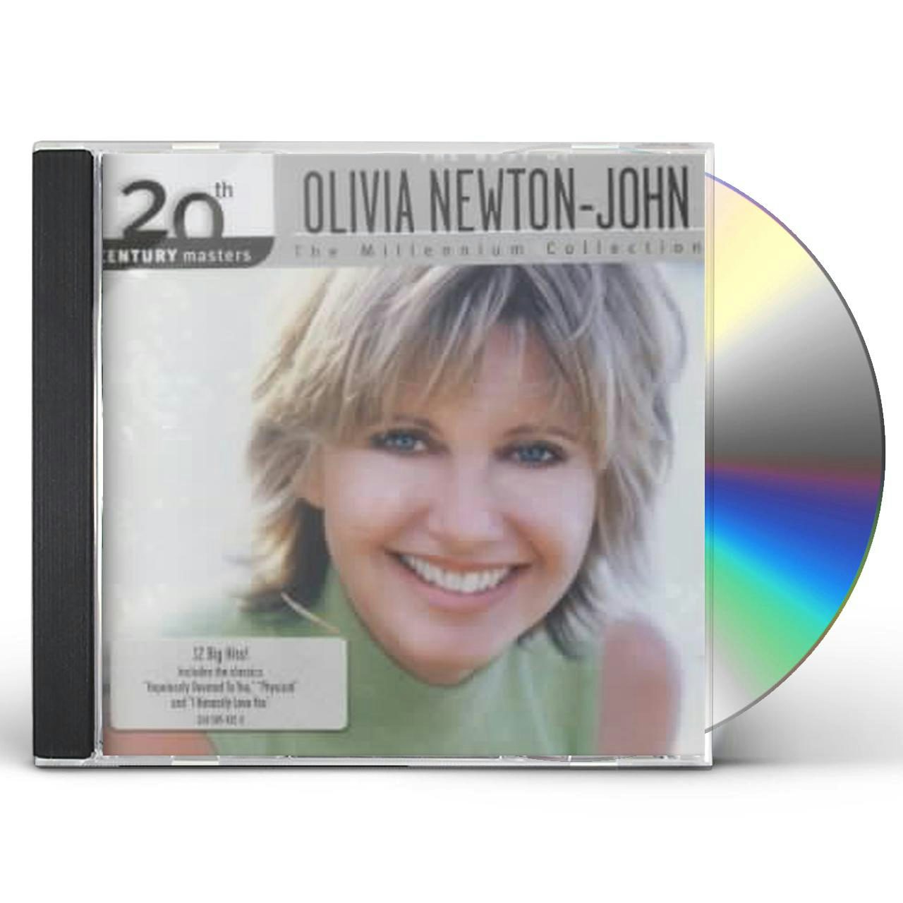 Olivia Newton-John MILLENNIUM COLLECTION: 20TH CENTURY MASTERS CD