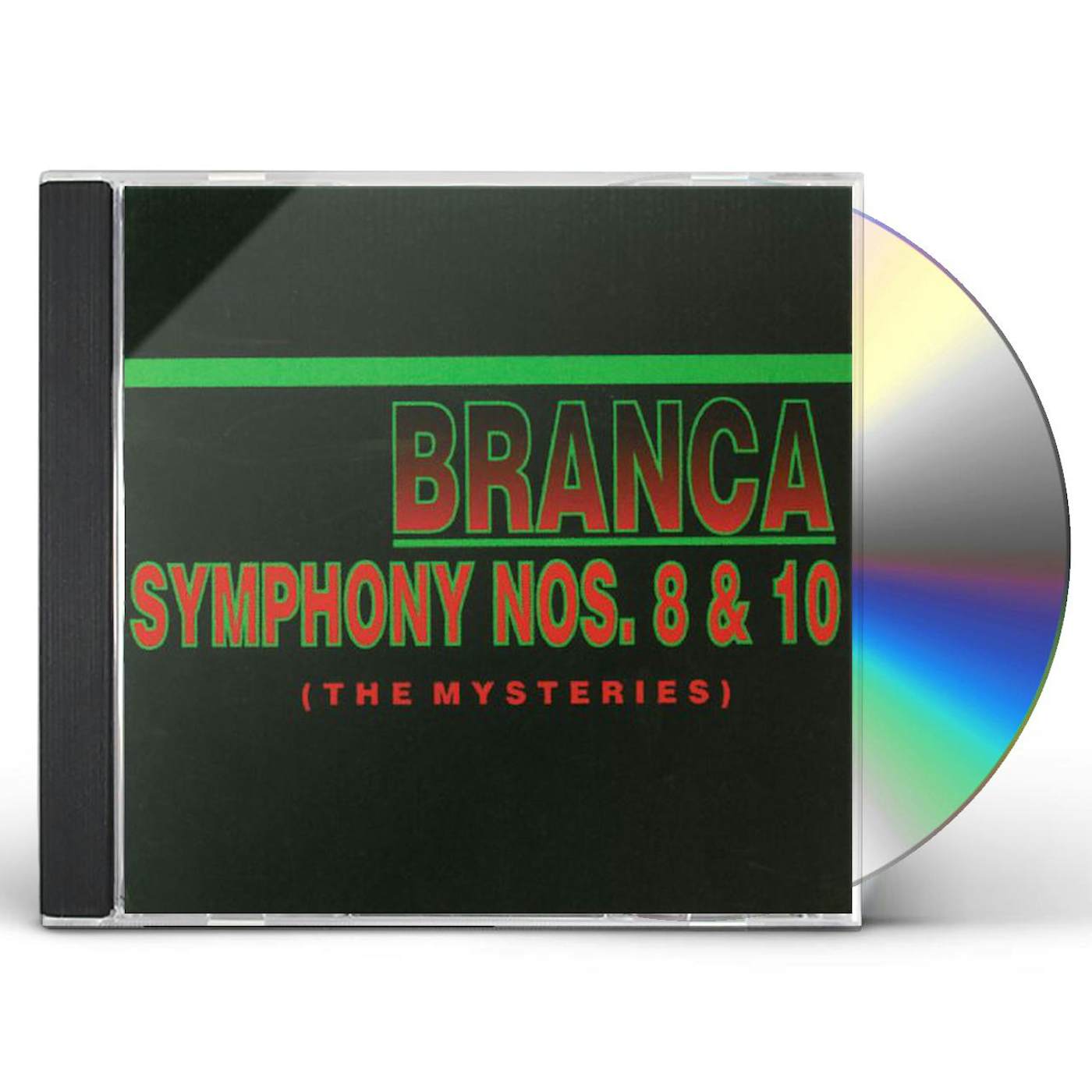 Glenn Branca SYMPHONIES 8 & 10 (THE MYSTERIES) CD