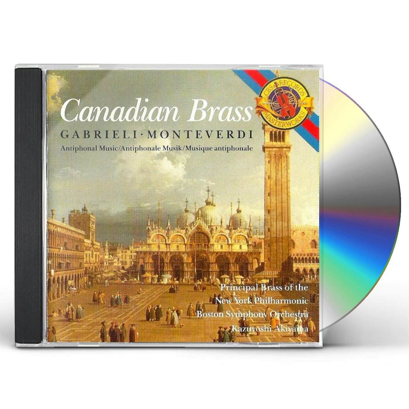 Canadian Brass GABRIELI ALBUM / MONTEVERDI ALBUM CD