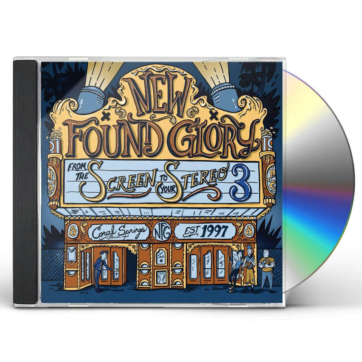 New Found Glory FROM THE SCREEN TO YOUR STEREO 3 CD