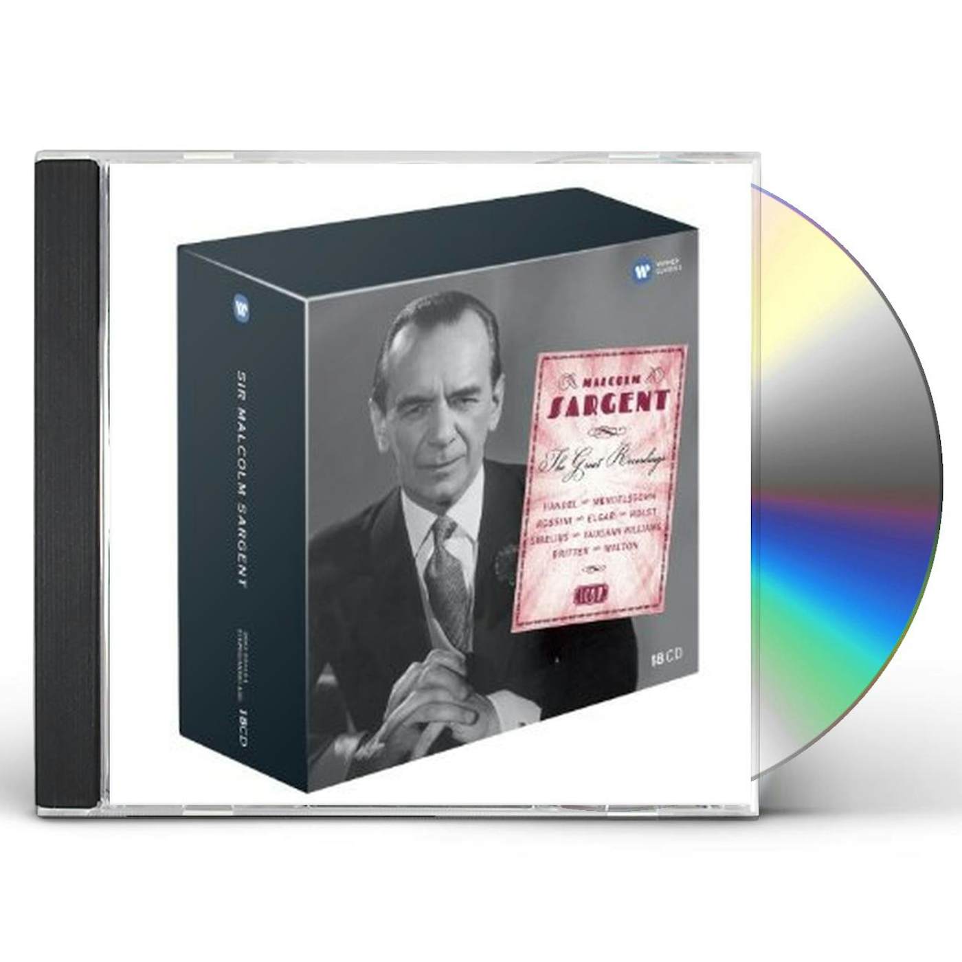 Malcolm Sargent ICON - GREAT RECORDINGS CD
