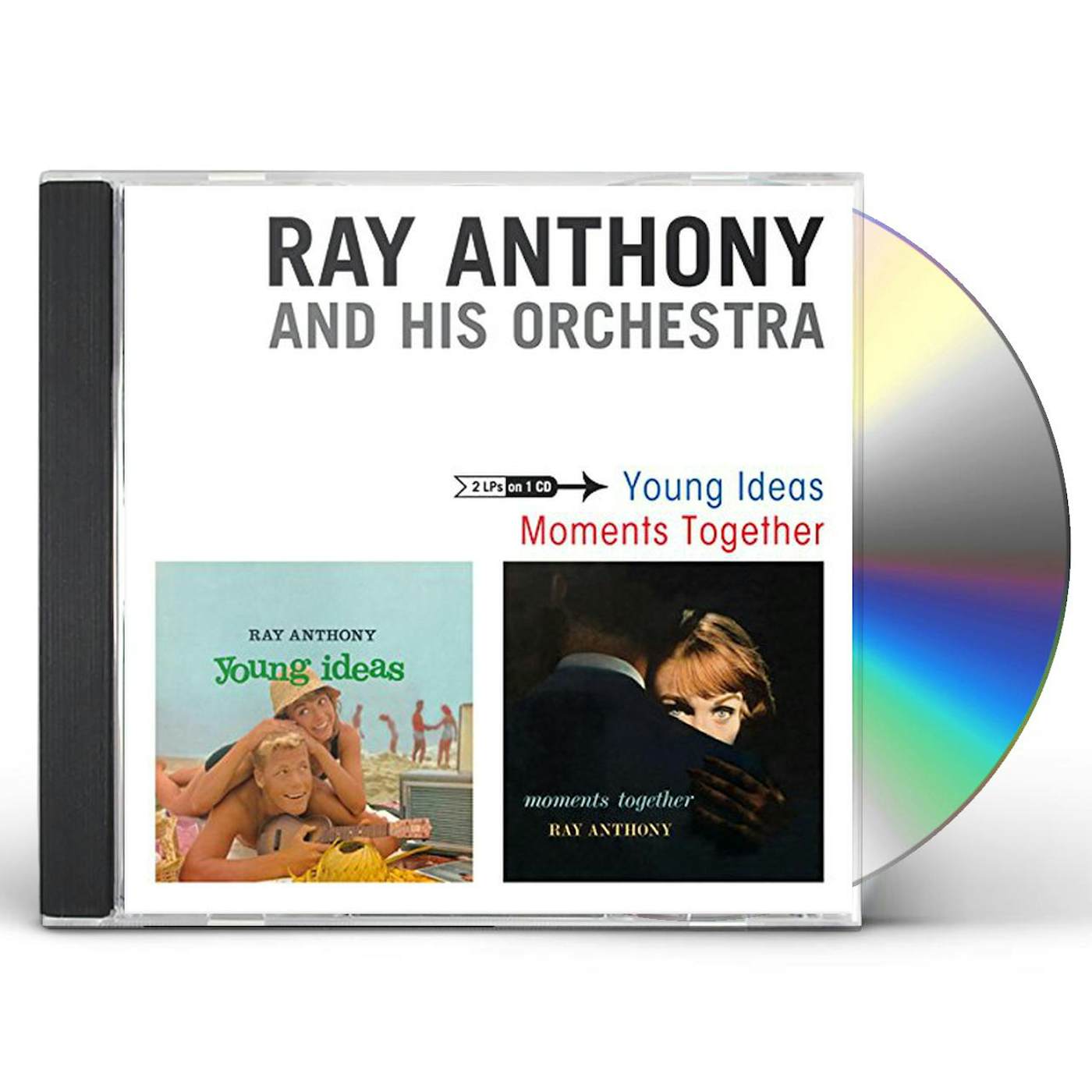 Ray Anthony YOUNG IDEAS + MOMENTS TOGETHER CD