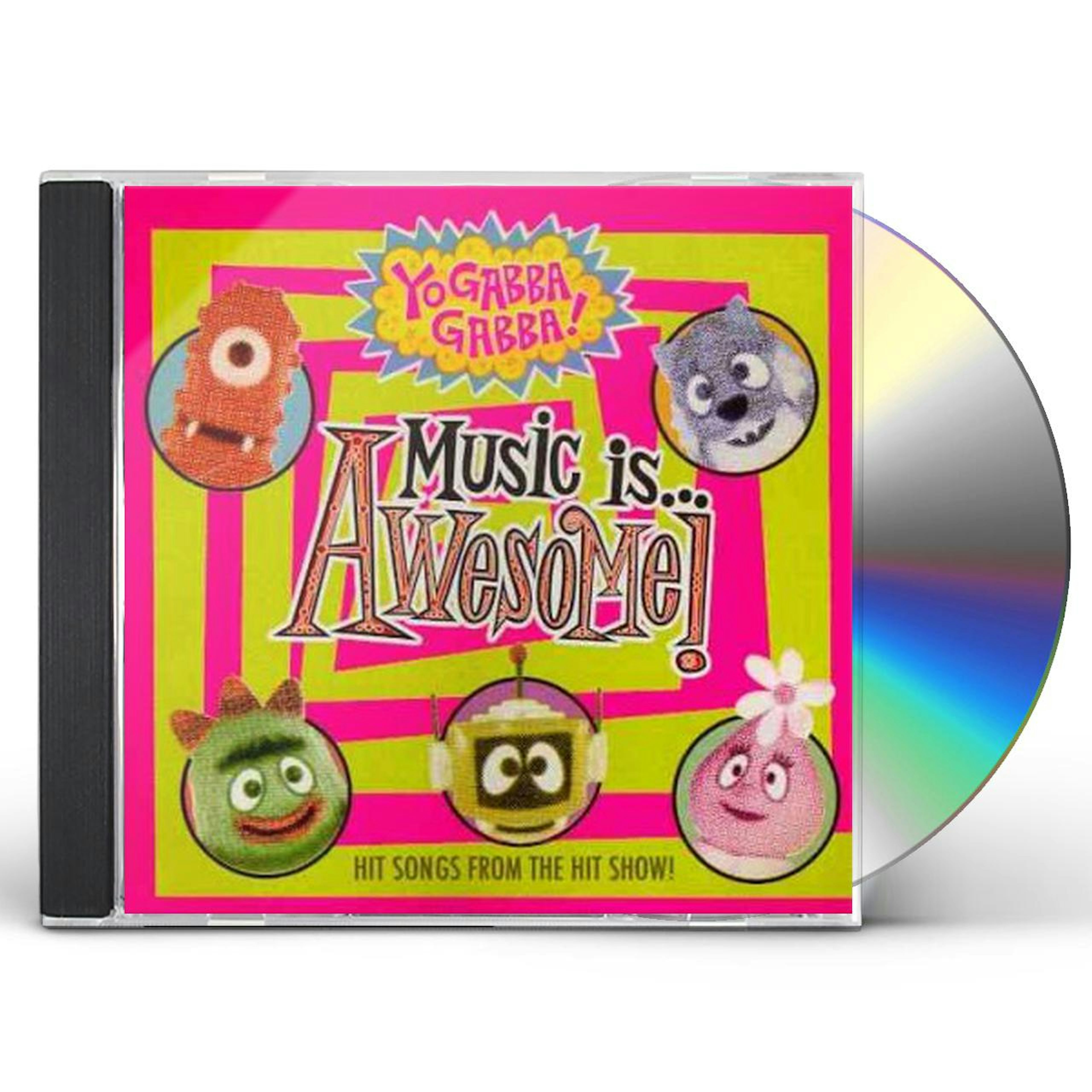 Yo Gabba Gabba Music Is Awesome Cd