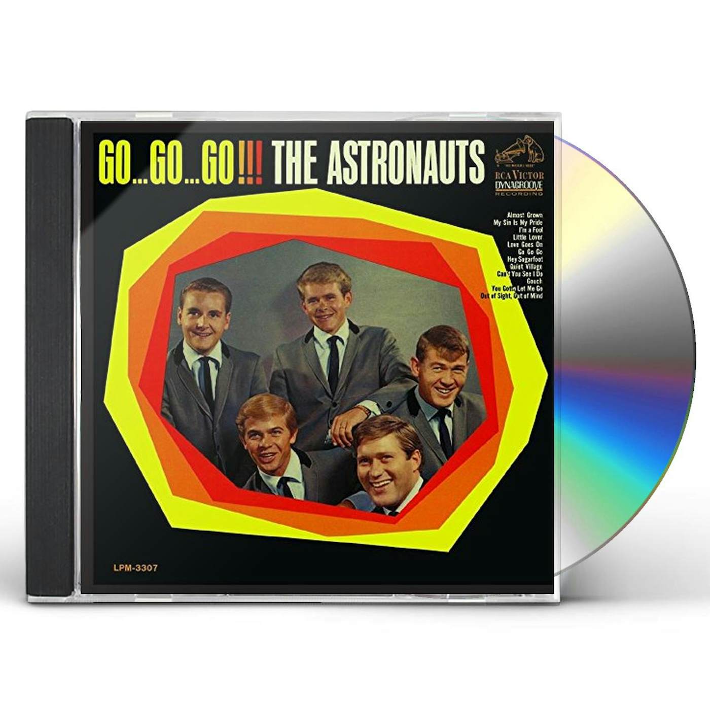 The Astronauts GO...GO...GO!! CD