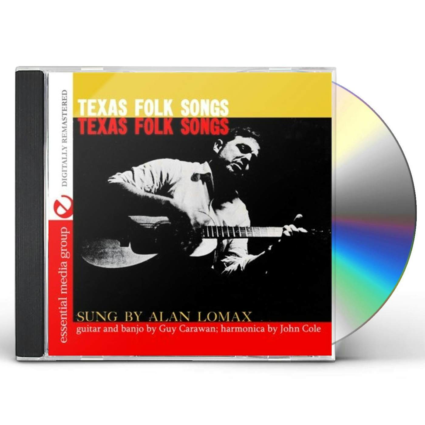 Alan Lomax TEXAS FOLK SONGS CD