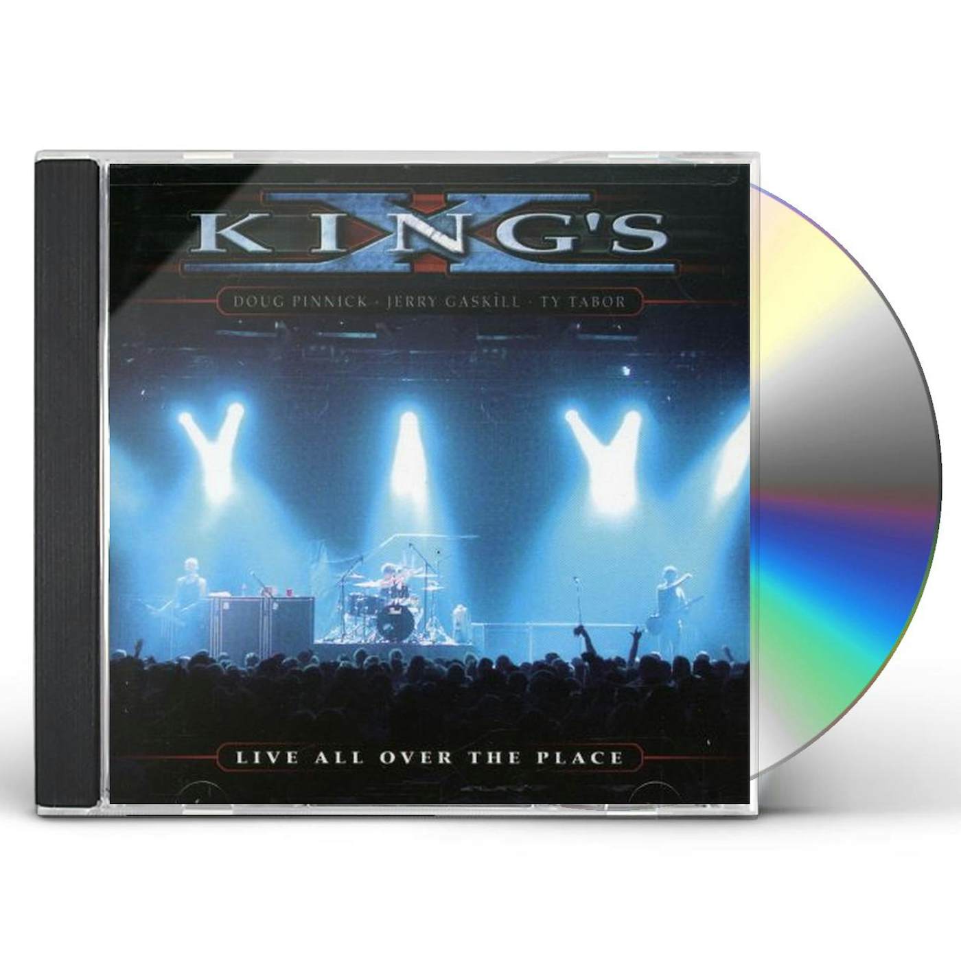 King's X LIVE ALL OVER THE PLACE CD