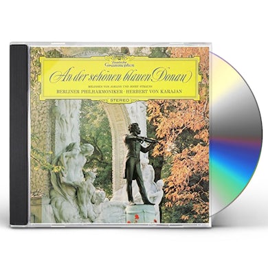 Herbert Von Karajan  AN DER SCHONEN BLAUEN DONAU WALTZES POLKAS MARCHES CD