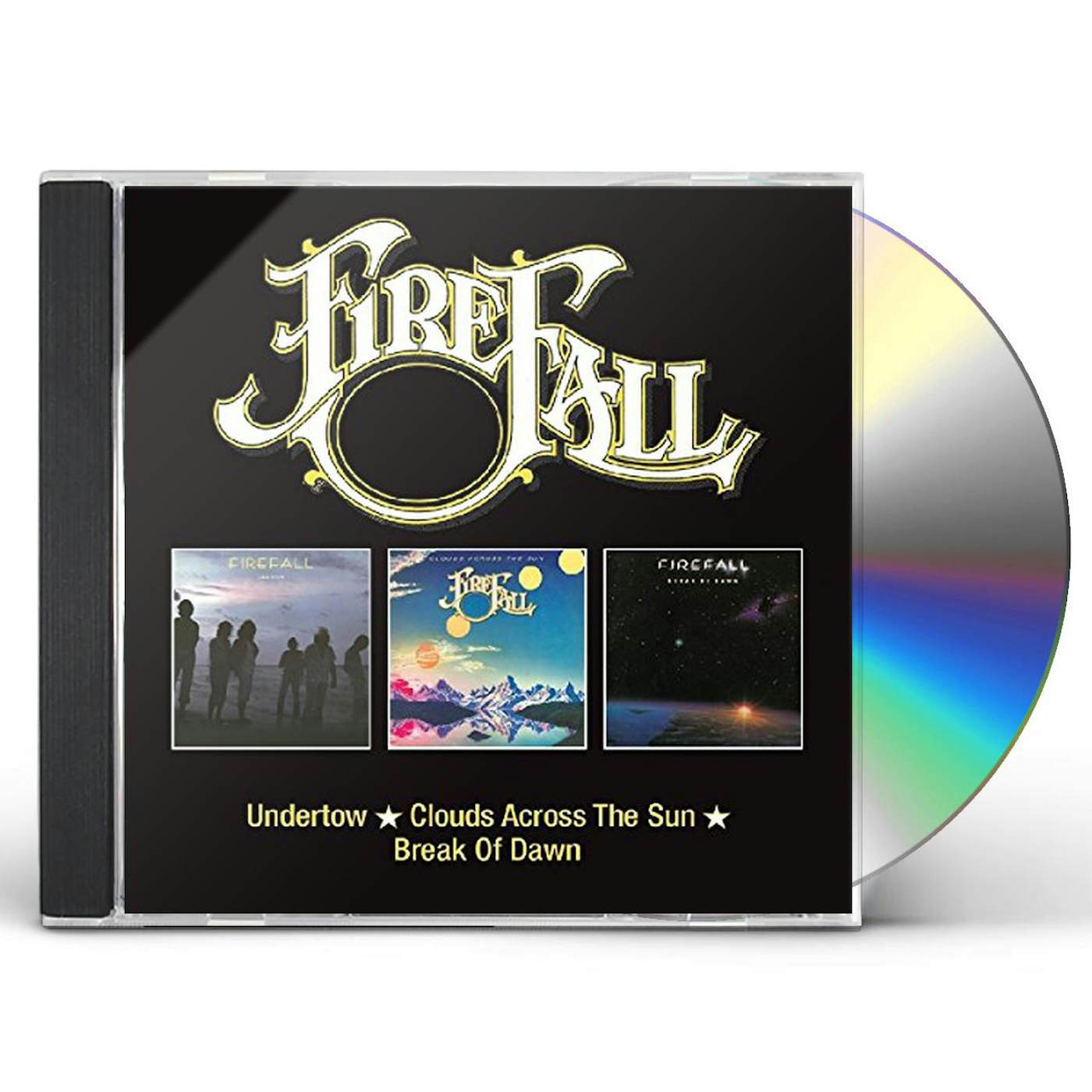 Firefall UNDERTOW / CLOUDS ACROSS THE SUN / BREAK OF DAWN CD
