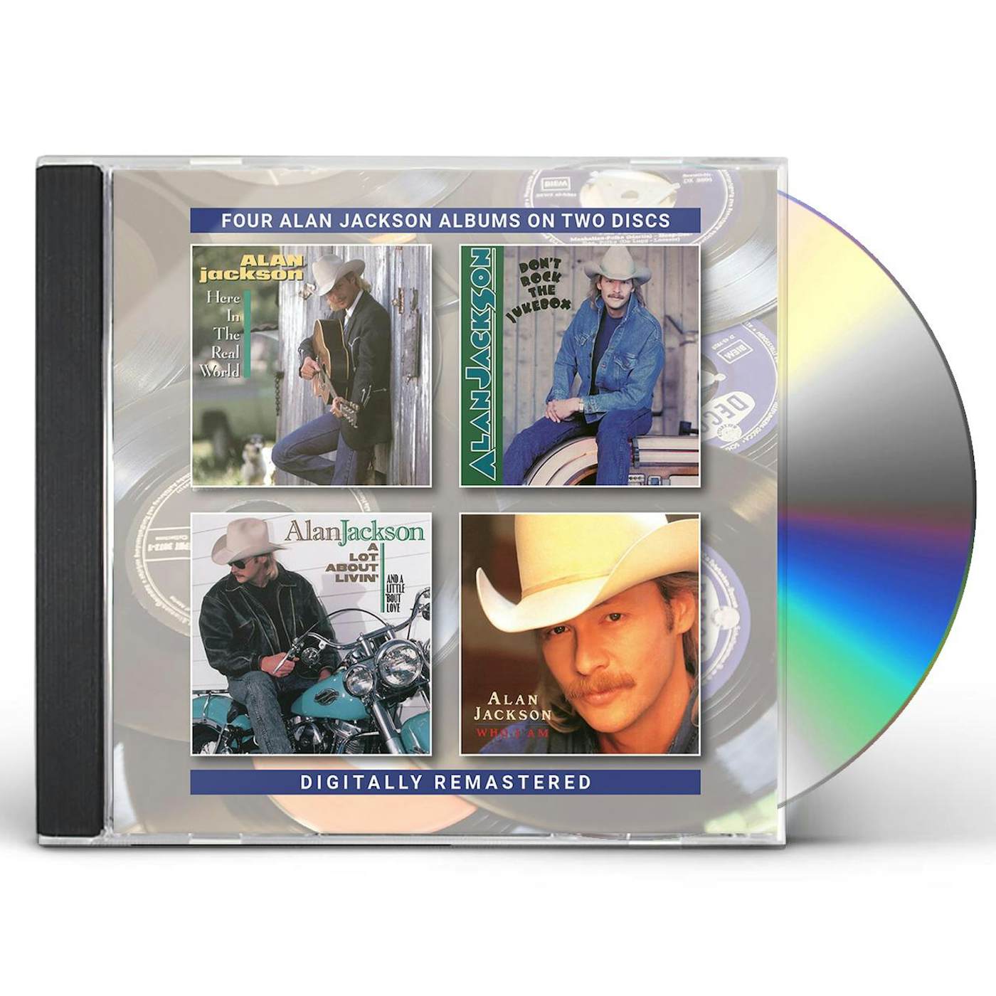 Alan Jackson HERE IN THE REAL WORLD / DON'T ROCK THE JUKEBOX CD