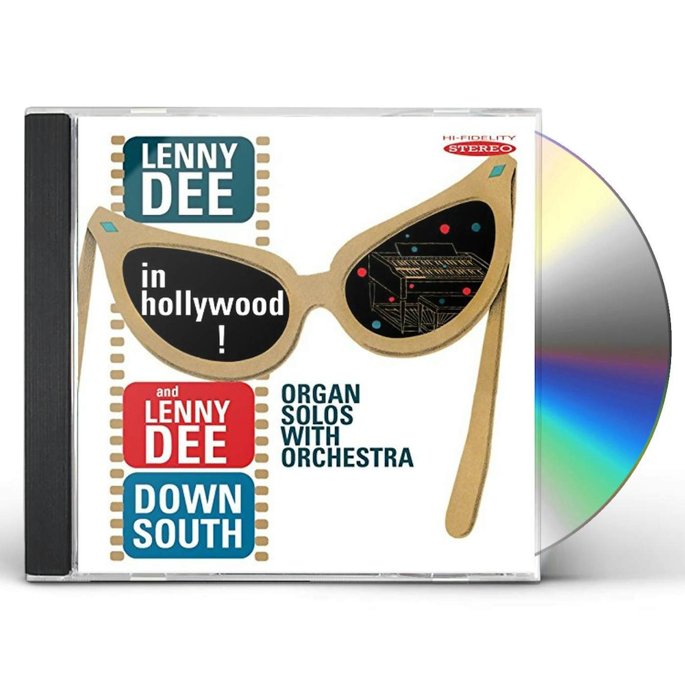 LENNY DEE IN HOLLYWOOD / LENNY DEE DOWN SOUTH CD