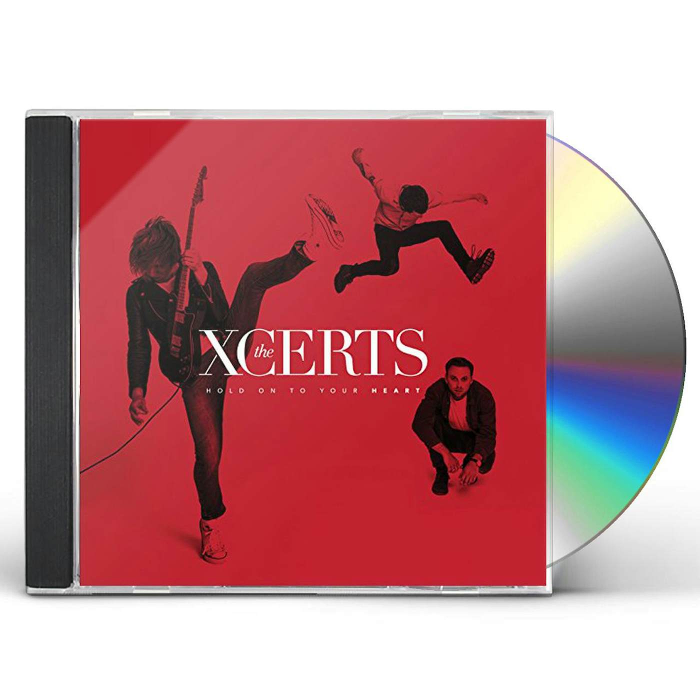 The XCERTS HOLD ON TO YOUR HEART CD