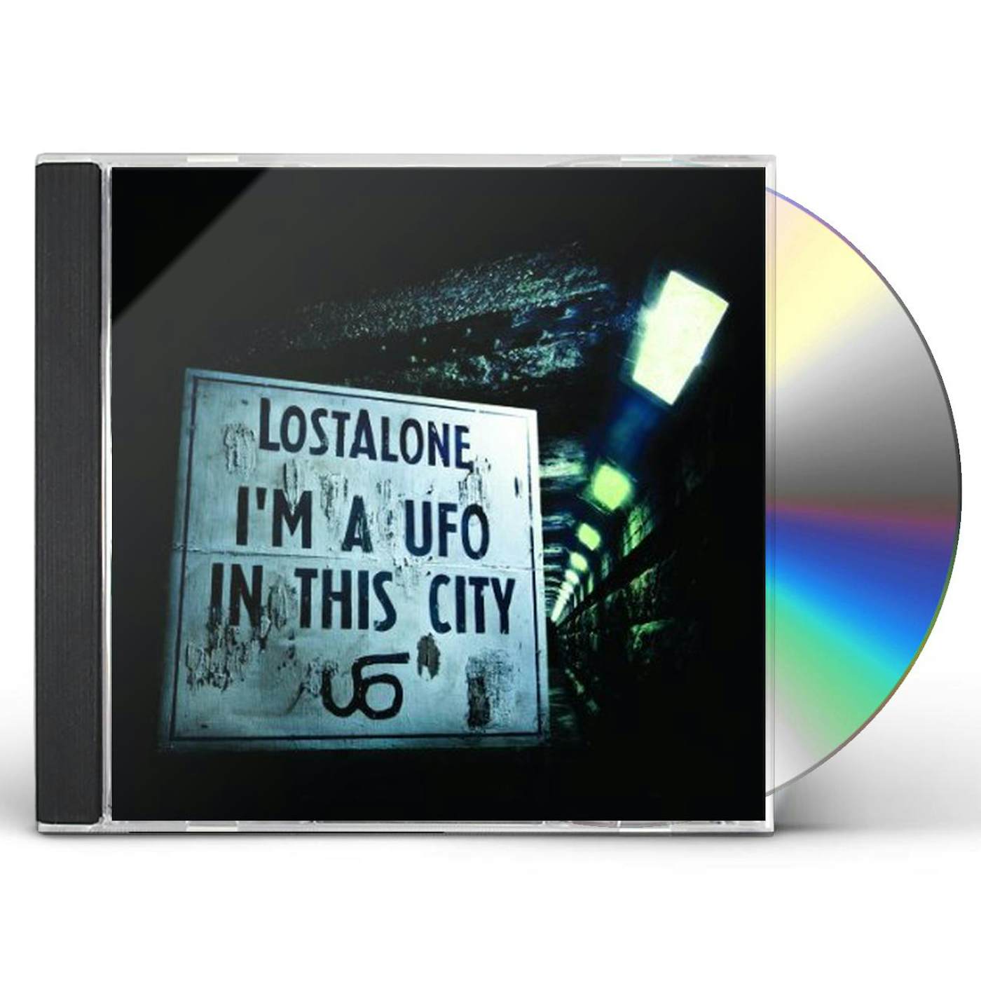 LostAlone I'M A UFO IN THIS CITY CD