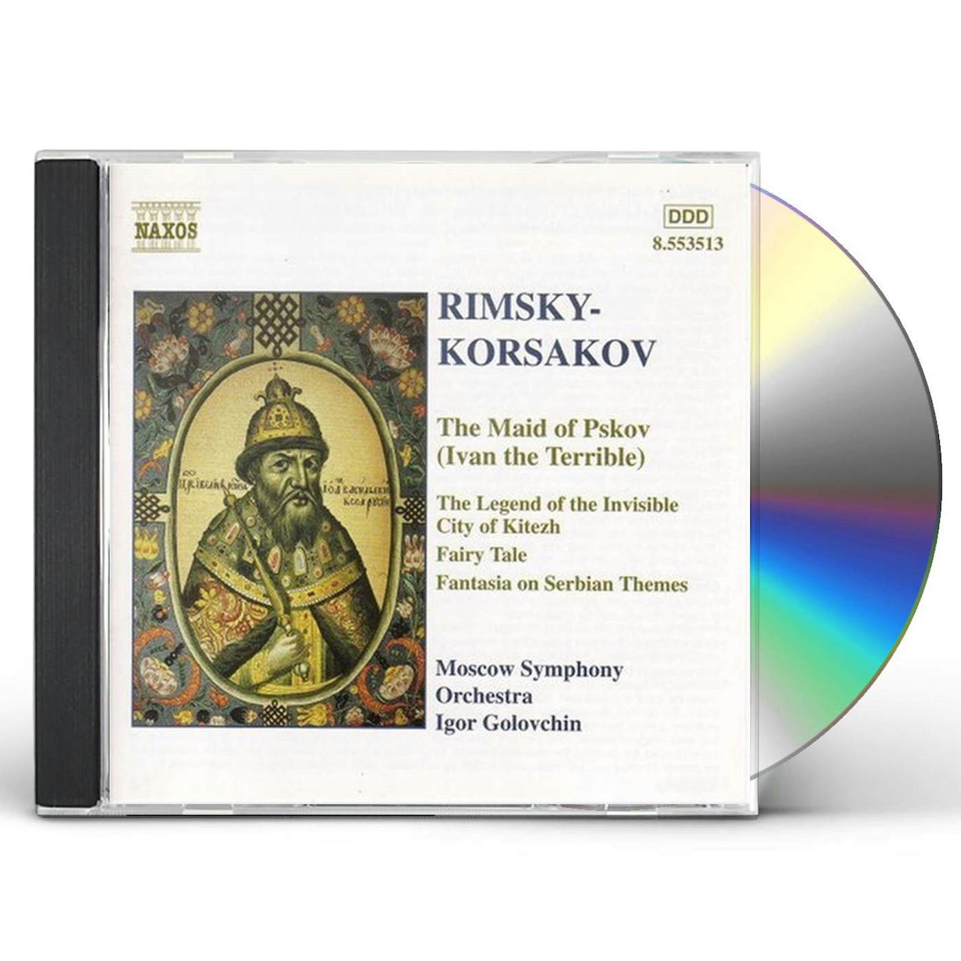 Rimsky-Korsakov IVAN THE TERRIBLE CD