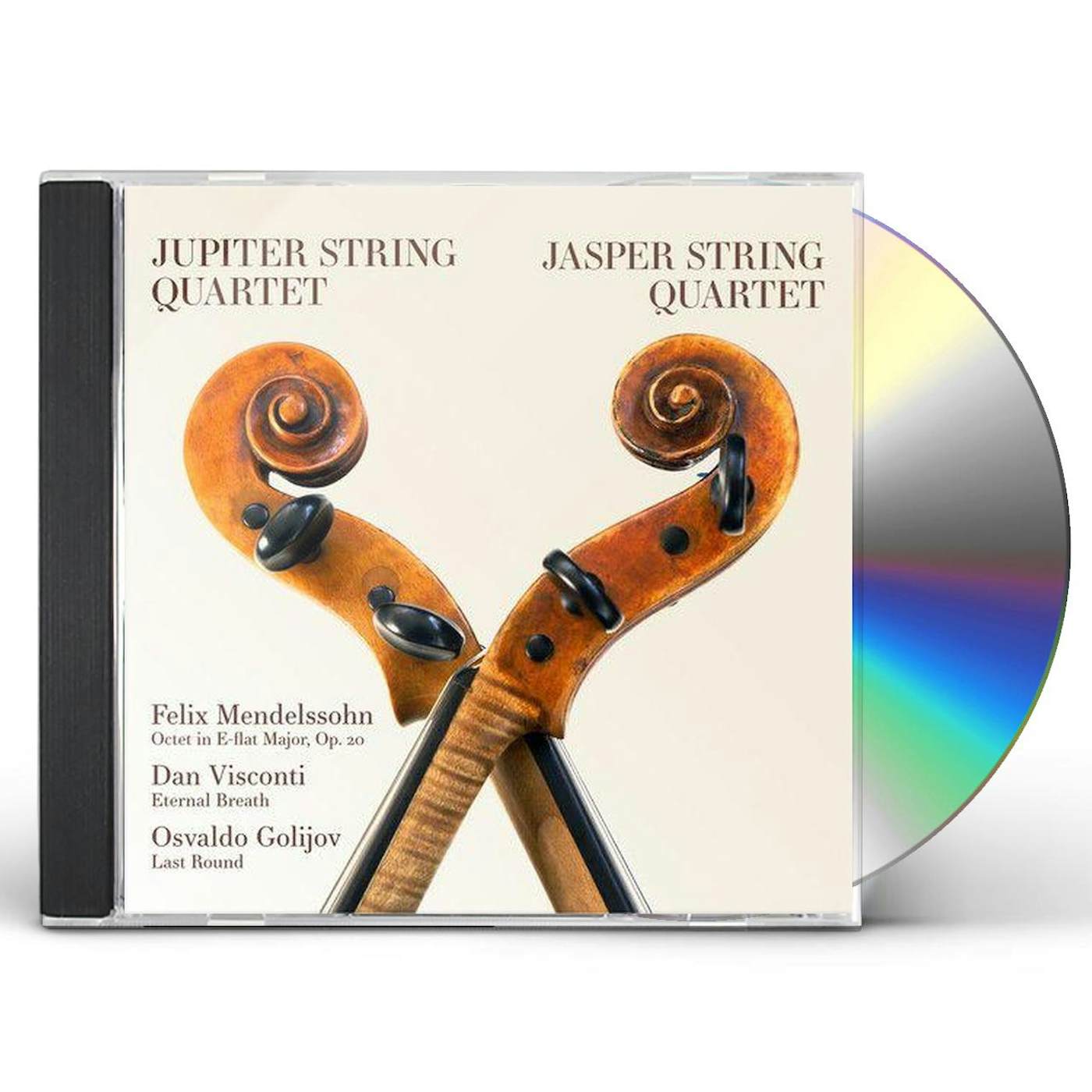 Jupiter & Jasper String Quartets MENDELSSOHN, VISCONTI, GOLIJOV CD